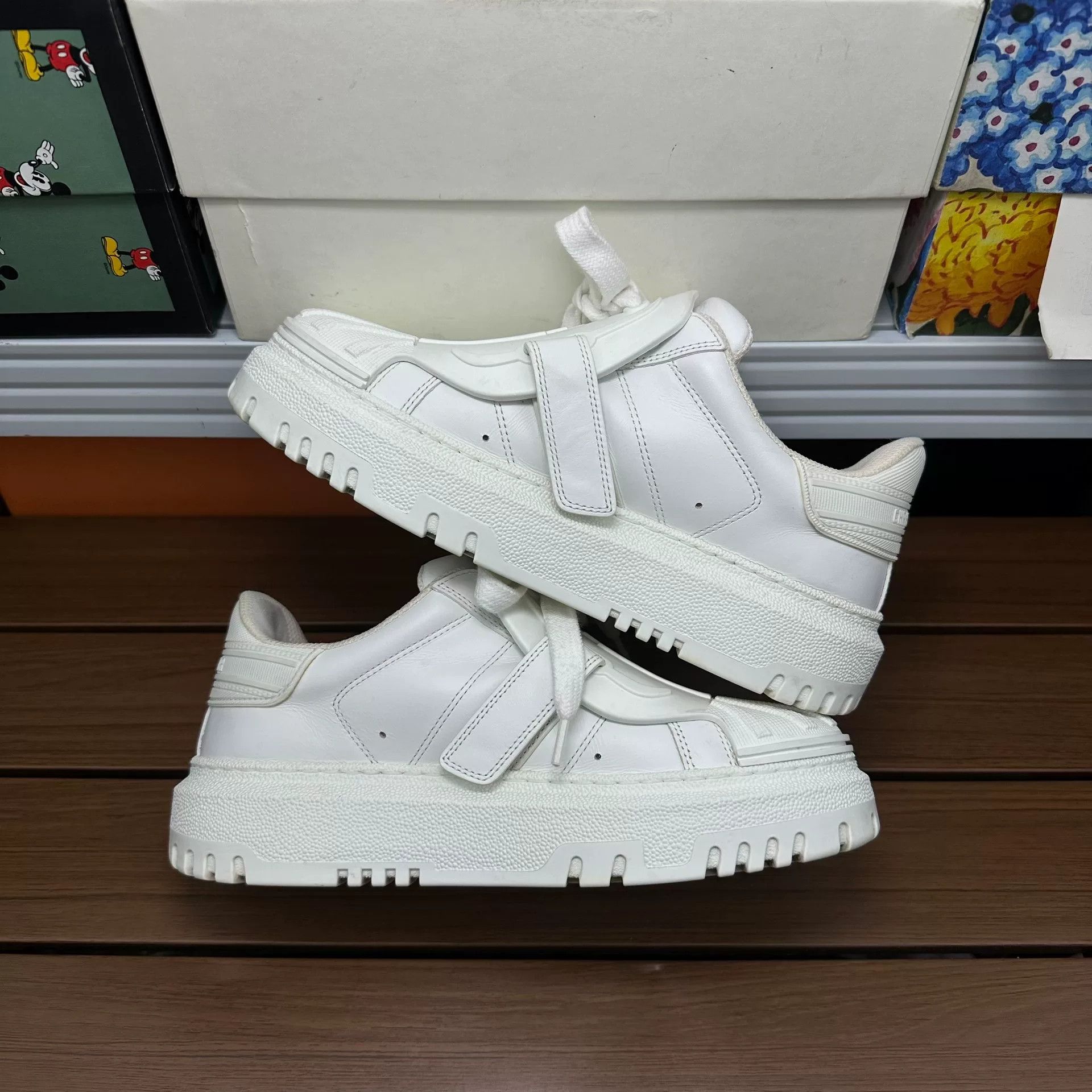 Dior Dior White Lowtop Sneakers it_34-5 Women Size US 4.5 / IT 34.5 - 3 Thumbnail