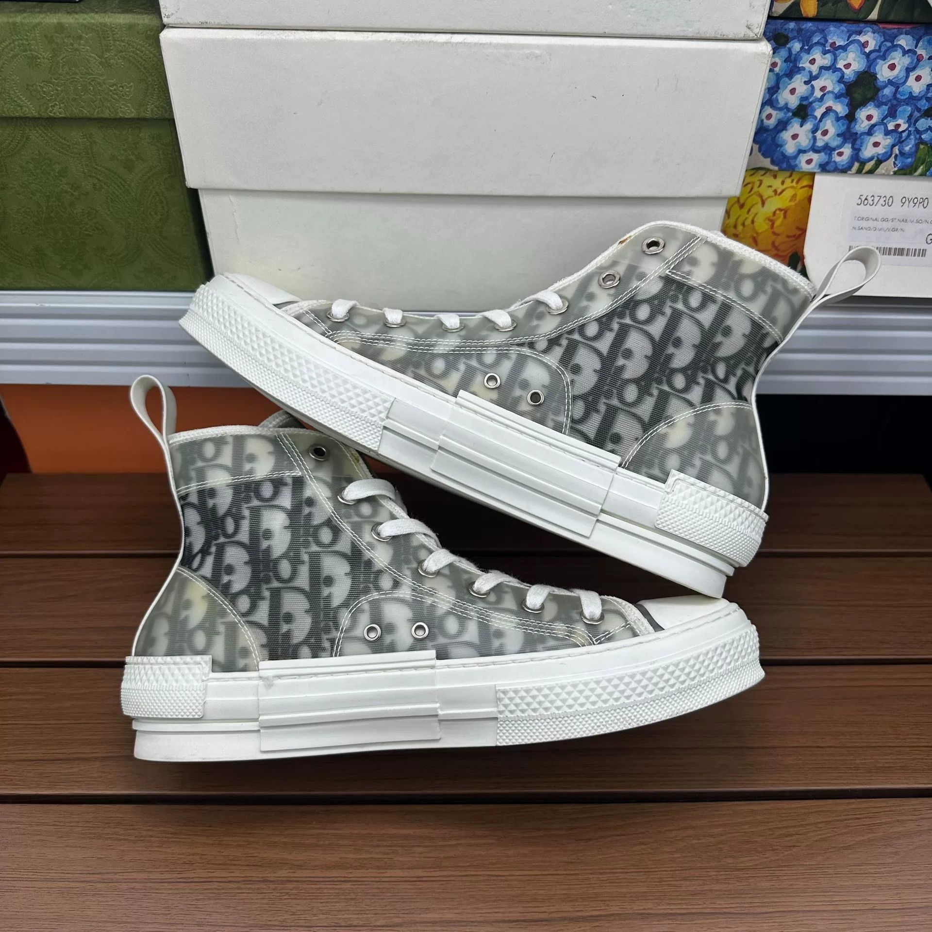 Dior Dior Collab Black Lowtop Sneakers 7 Men Size US 7 / EU 40 - 3 Thumbnail