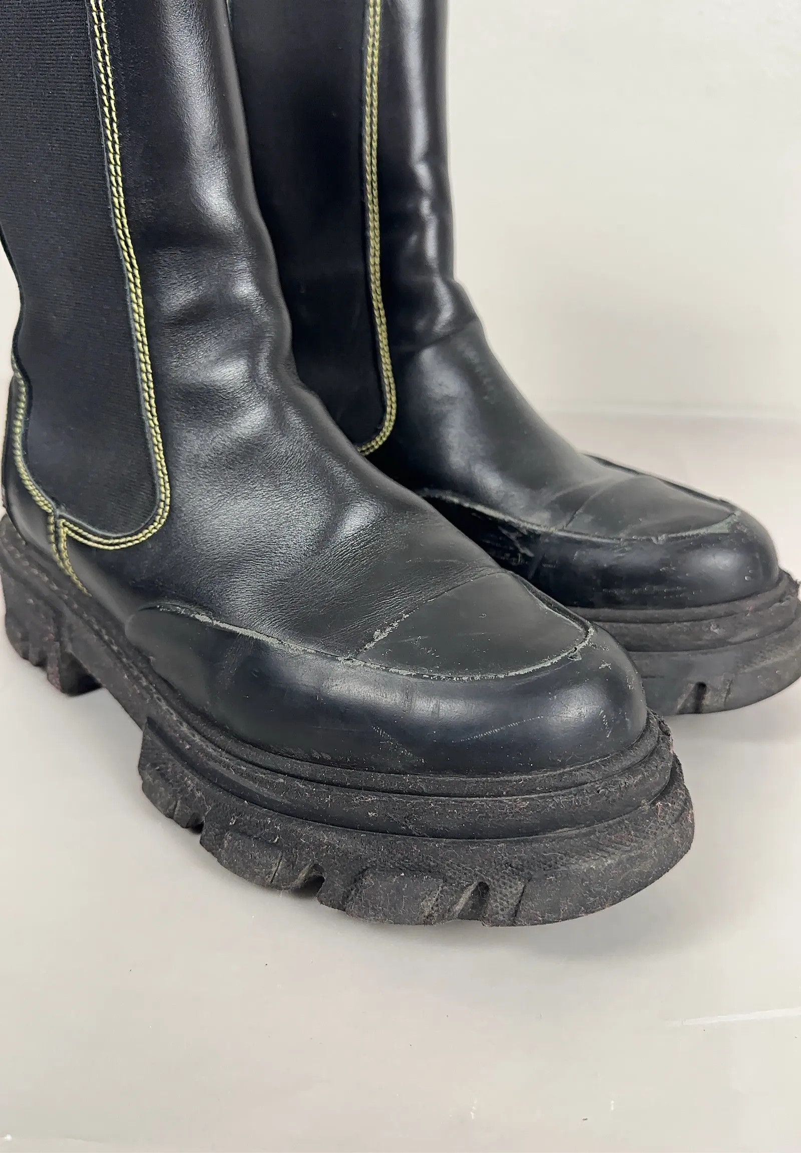 Ganni Ganni Lace up boots Size US 10 / IT 40 - 9 Thumbnail