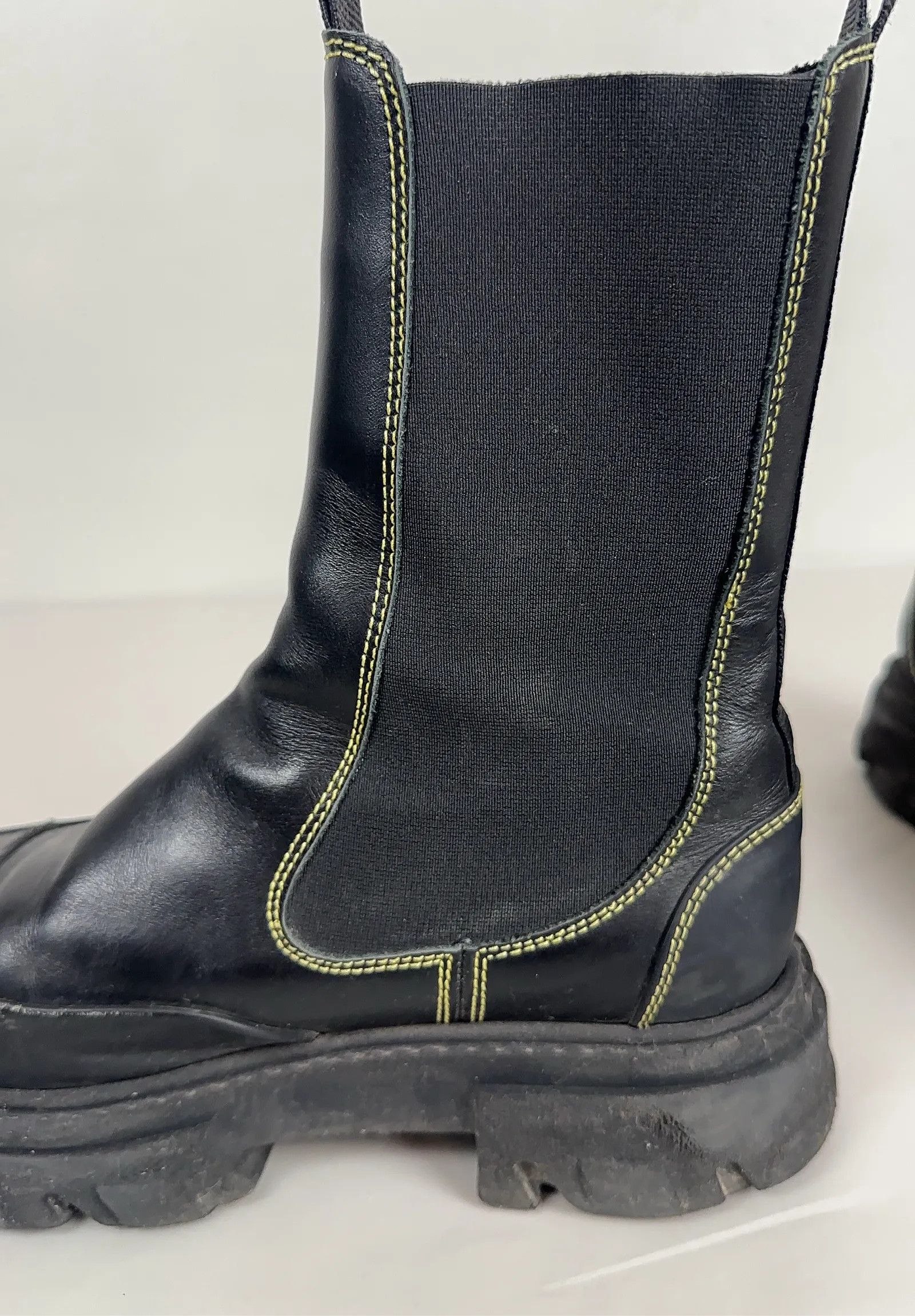 Ganni Ganni Lace up boots Size US 10 / IT 40 - 11 Thumbnail