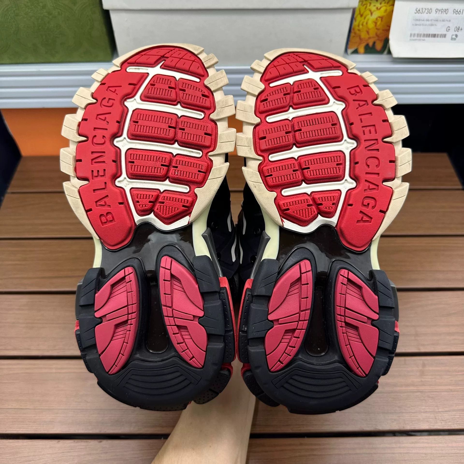 Balenciaga Balenciaga Pink Lowtop Sneakers it_35 Women Size US 5 / IT 35 - 6 Thumbnail