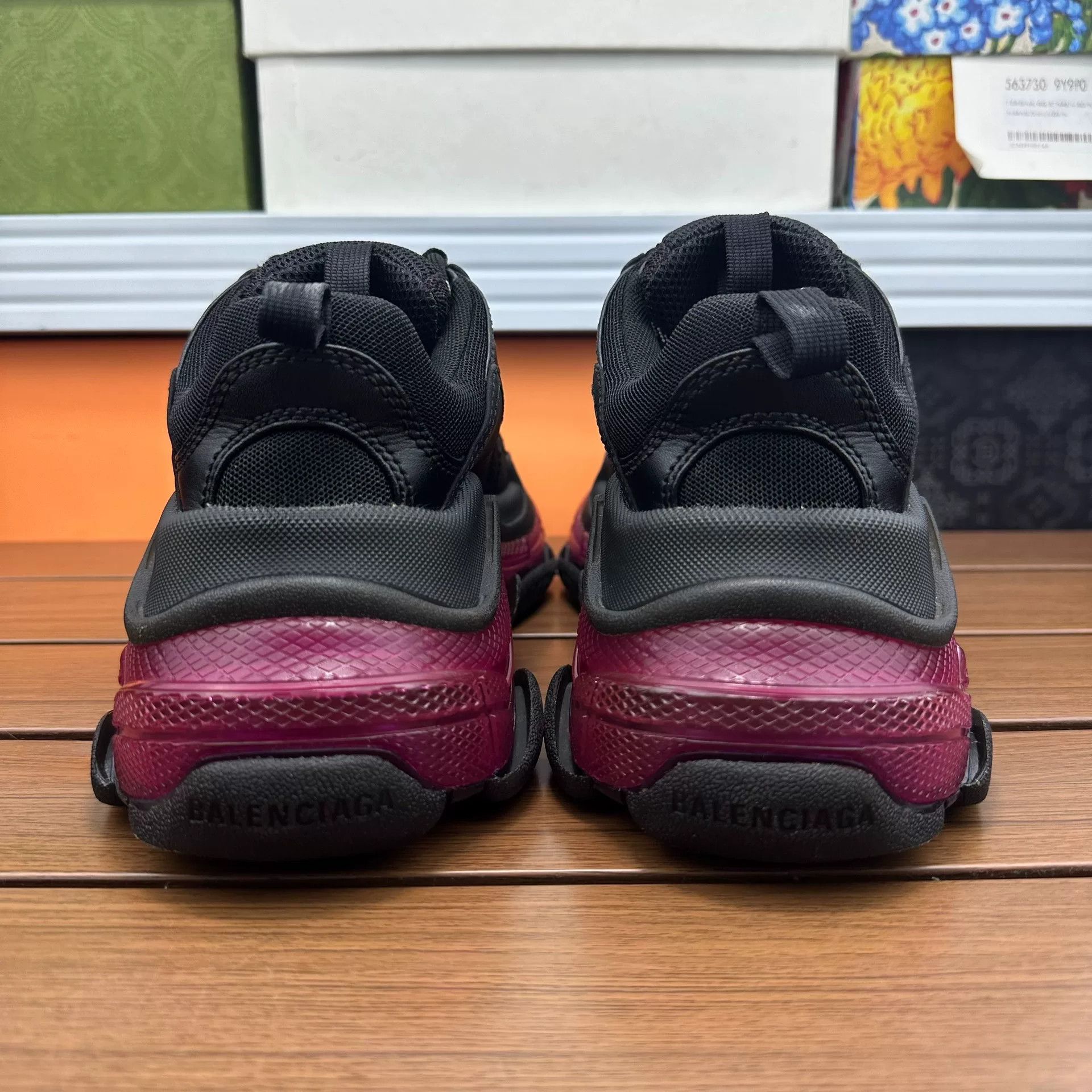Balenciaga Balenciaga Purple Lowtop Sneakers it_36 Women Size US 6 / IT 36 - 5 Thumbnail