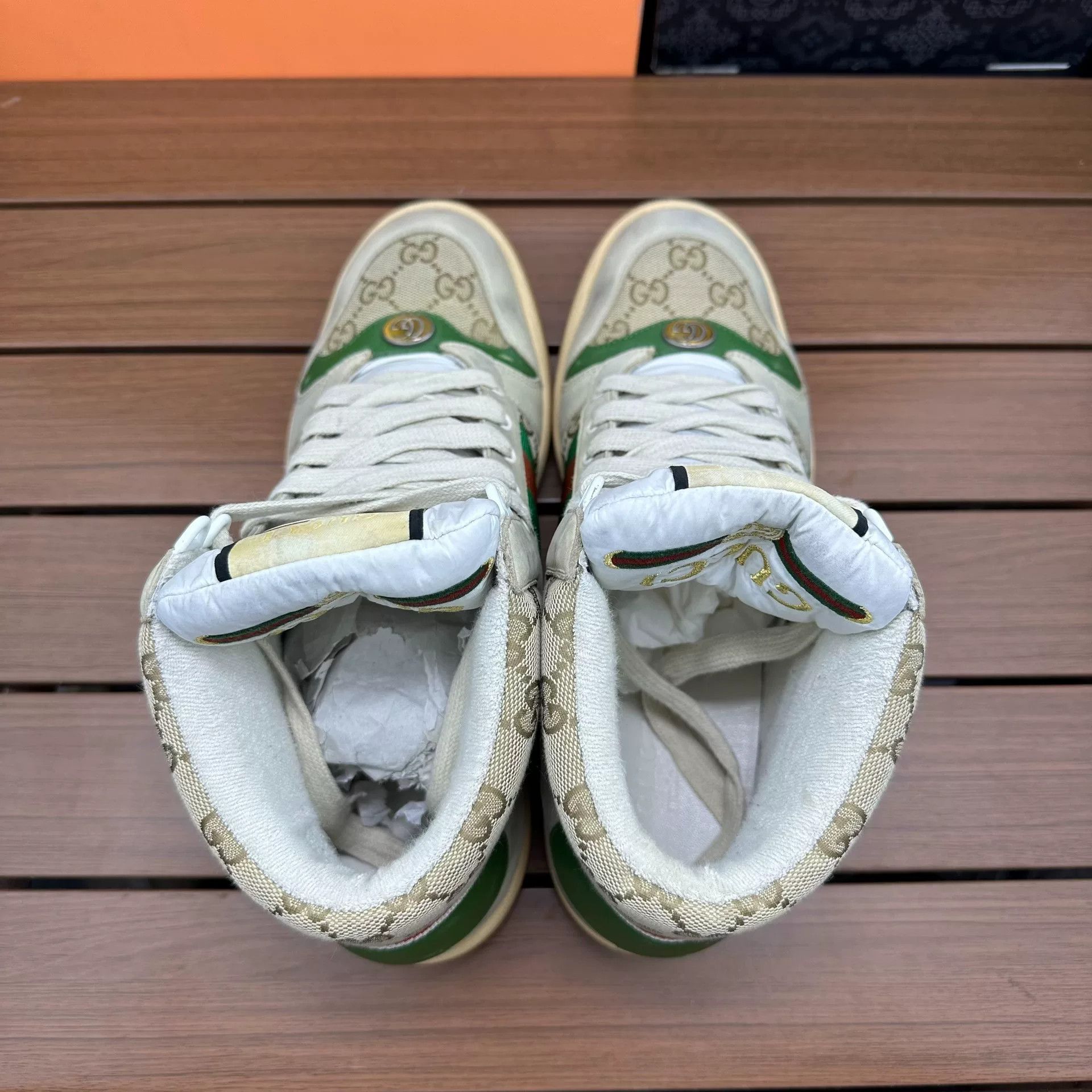 Gucci Gucci Distressed Lowtop Sneakers 9 Men Size US 9 / EU 42 - 4 Thumbnail