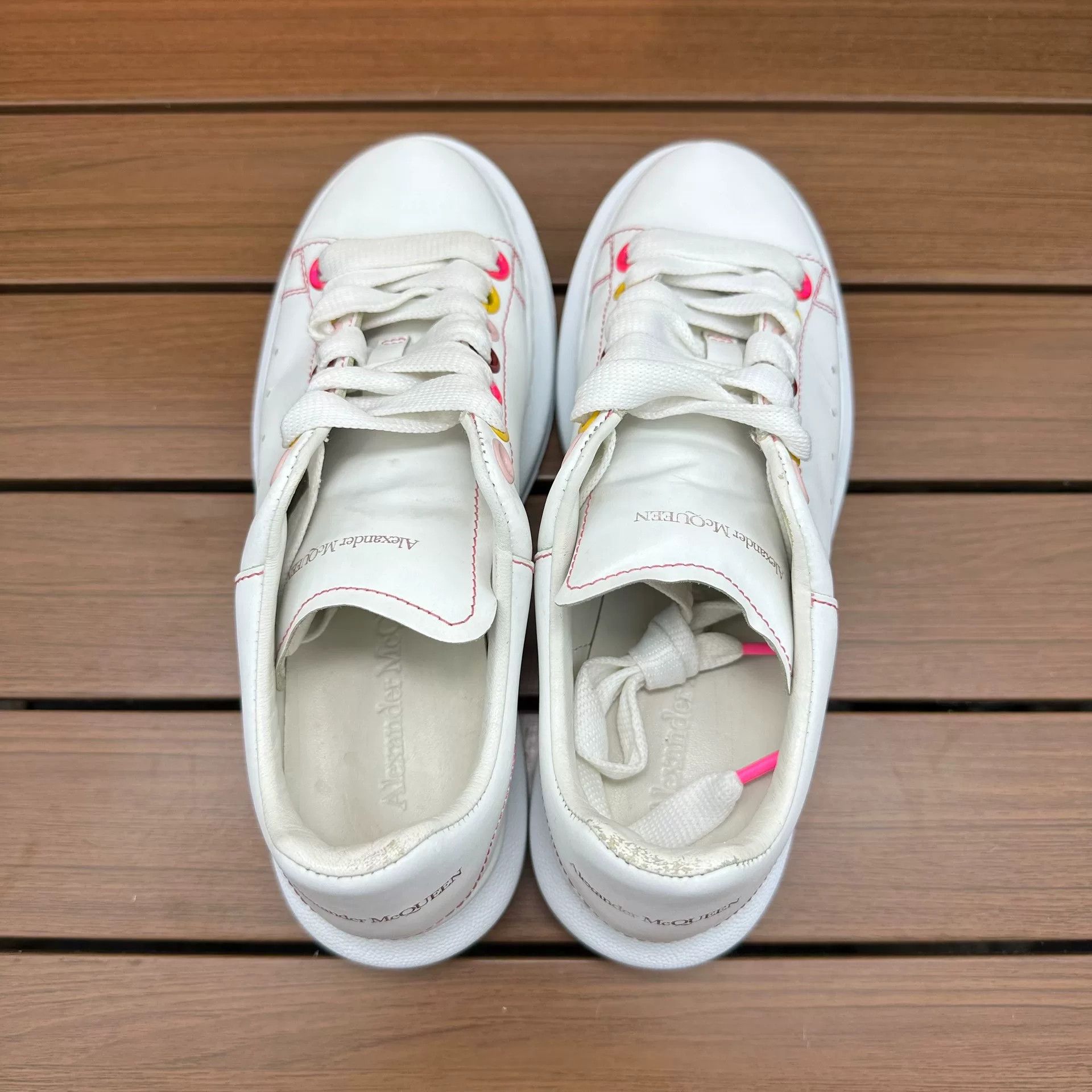 Alexander McQueen Alexander McQueen Multi Lowtop Sneakers 10 Men Size US 10 / EU 43 - 4 Thumbnail