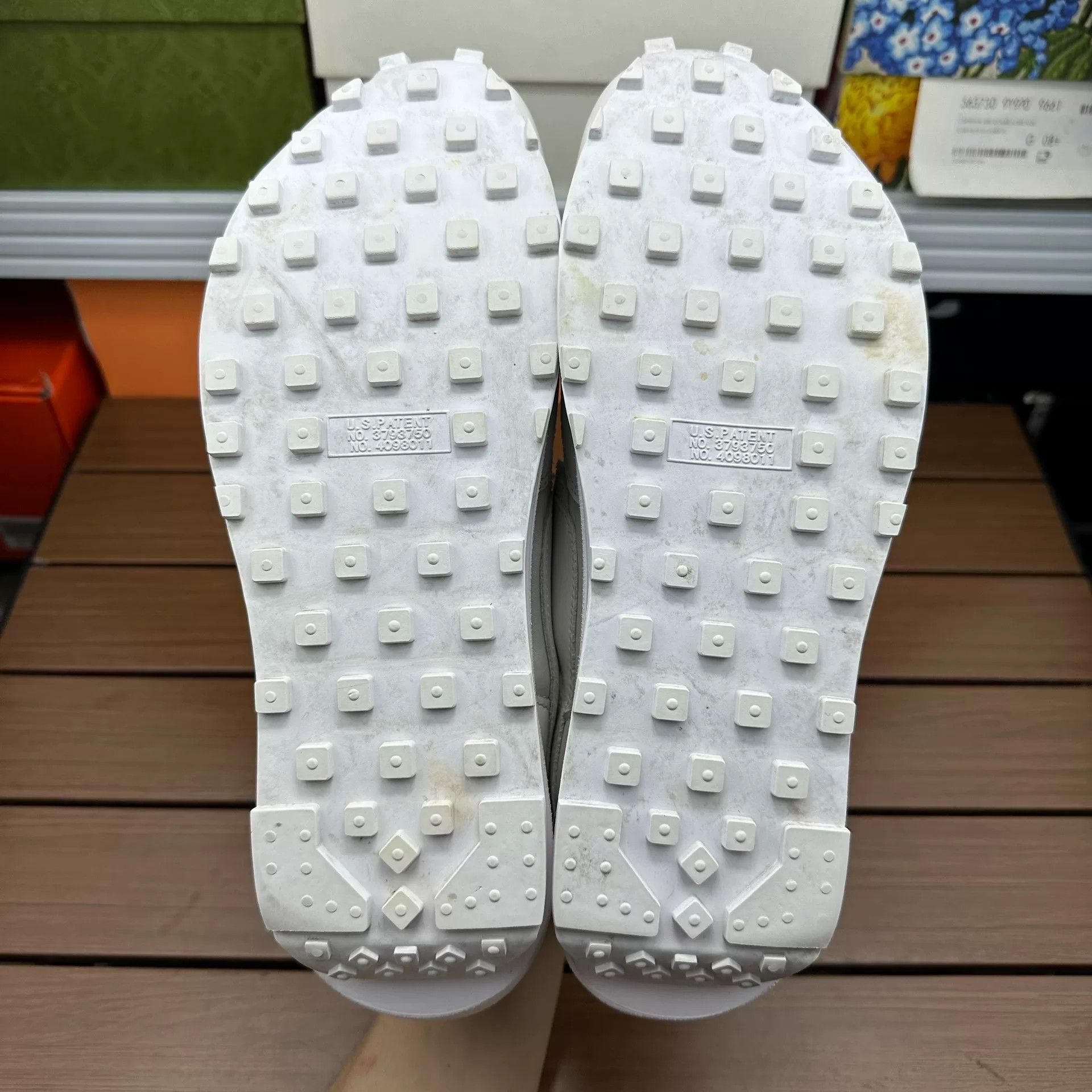 Sacai Sacai Collab White Lowtop Sneakers 9 Men Size US 9 / EU 42 - 6 Thumbnail