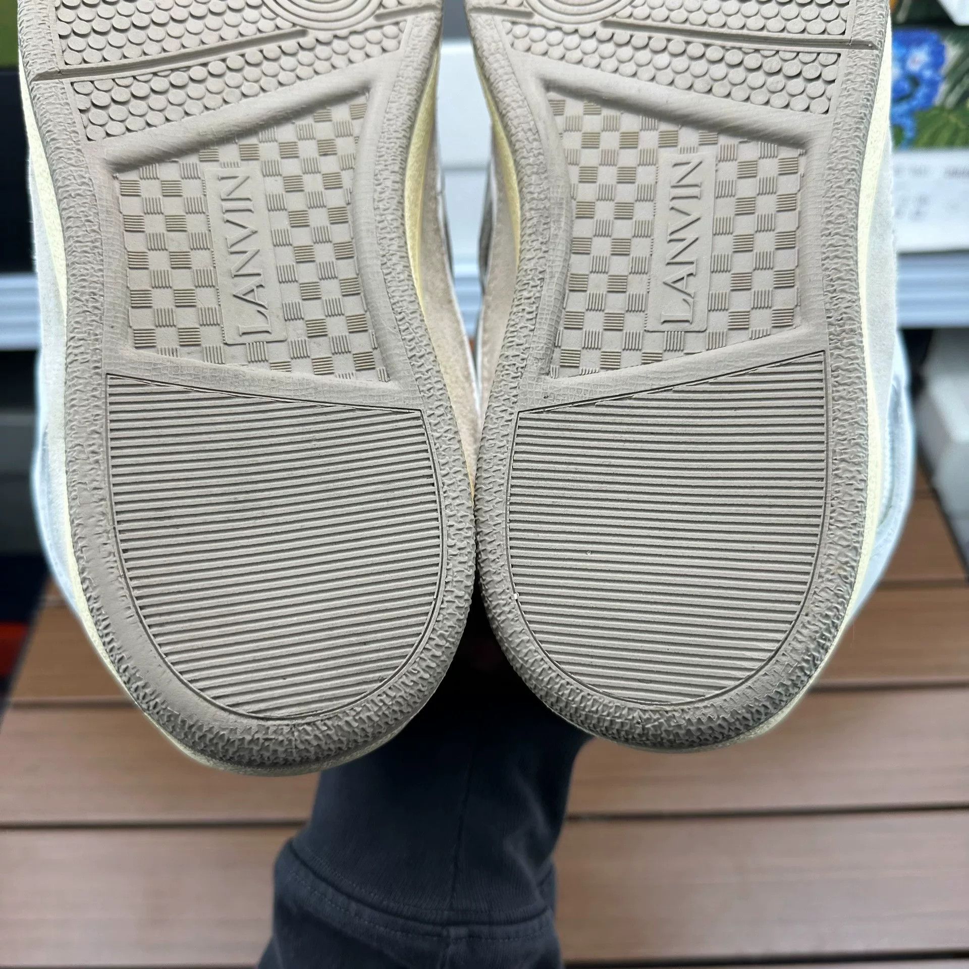 Lanvin Lanvin White Lowtop Sneakers 8 Men Size US 8 / EU 41 - 8 Thumbnail