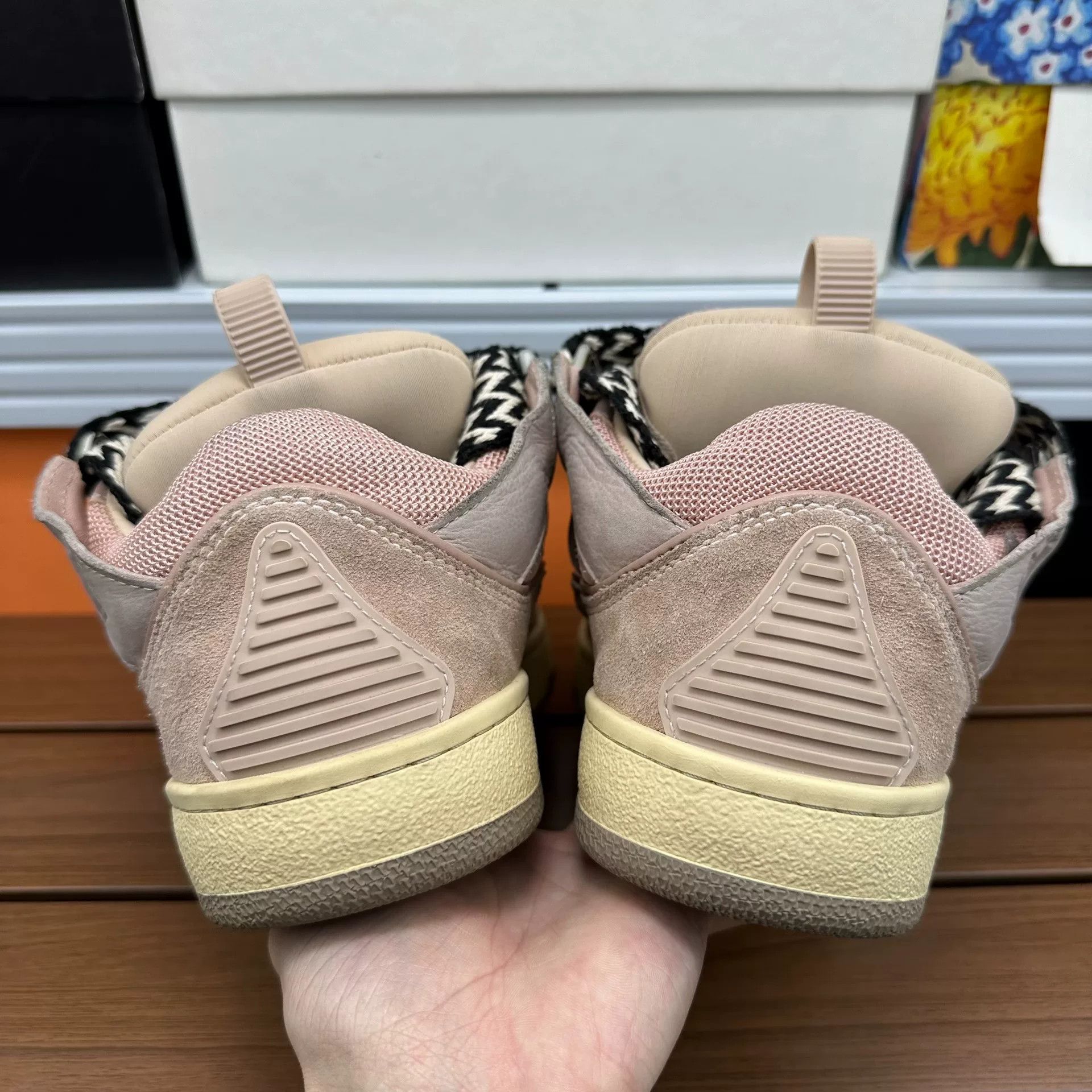 Lanvin Lanvin Pink Lowtop Sneakers it_36 Women Size US 6 / IT 36 - 5 Thumbnail
