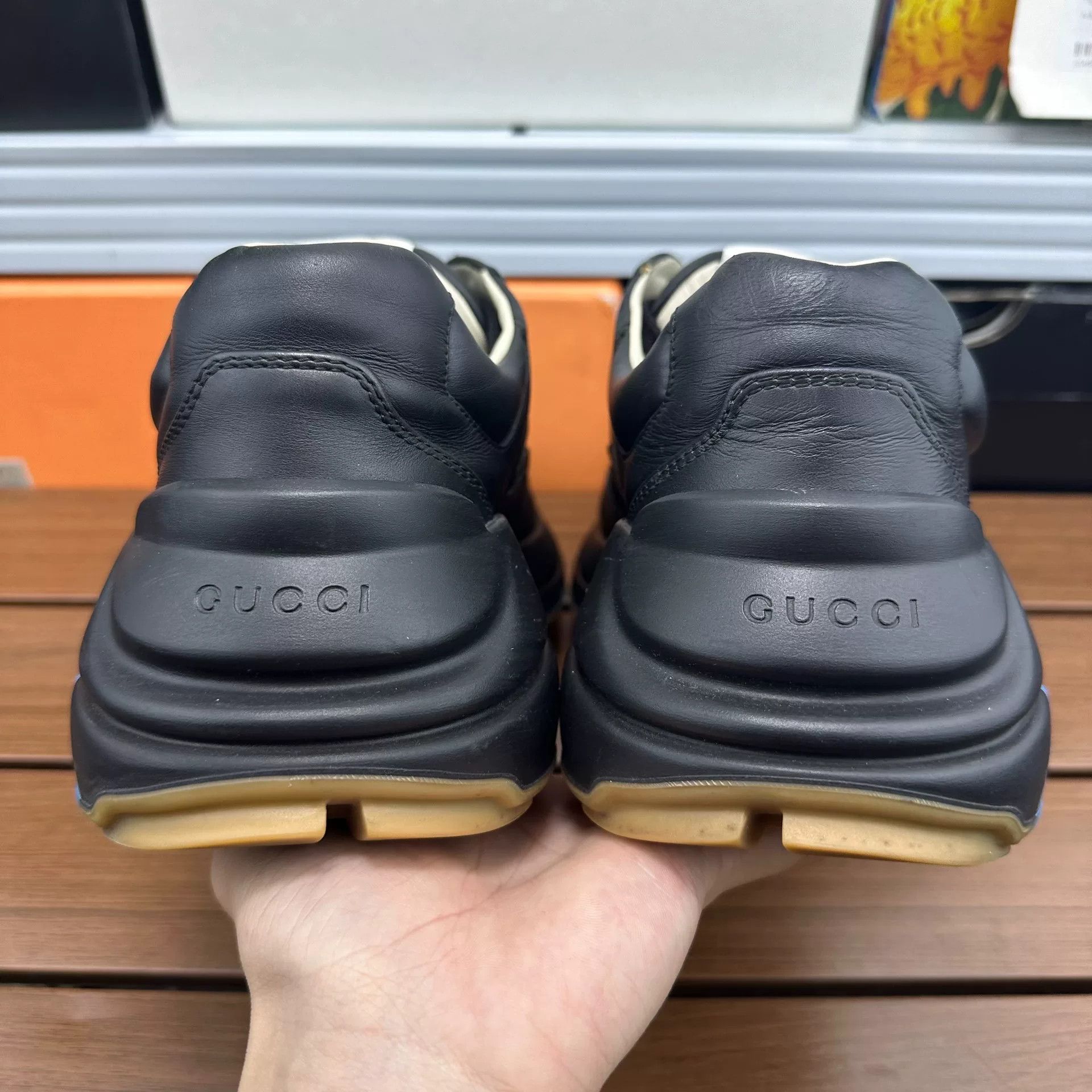 Gucci Gucci Printed Striped Lowtop Sneakers 6 Men Size US 6 / EU 39 - 5 Thumbnail