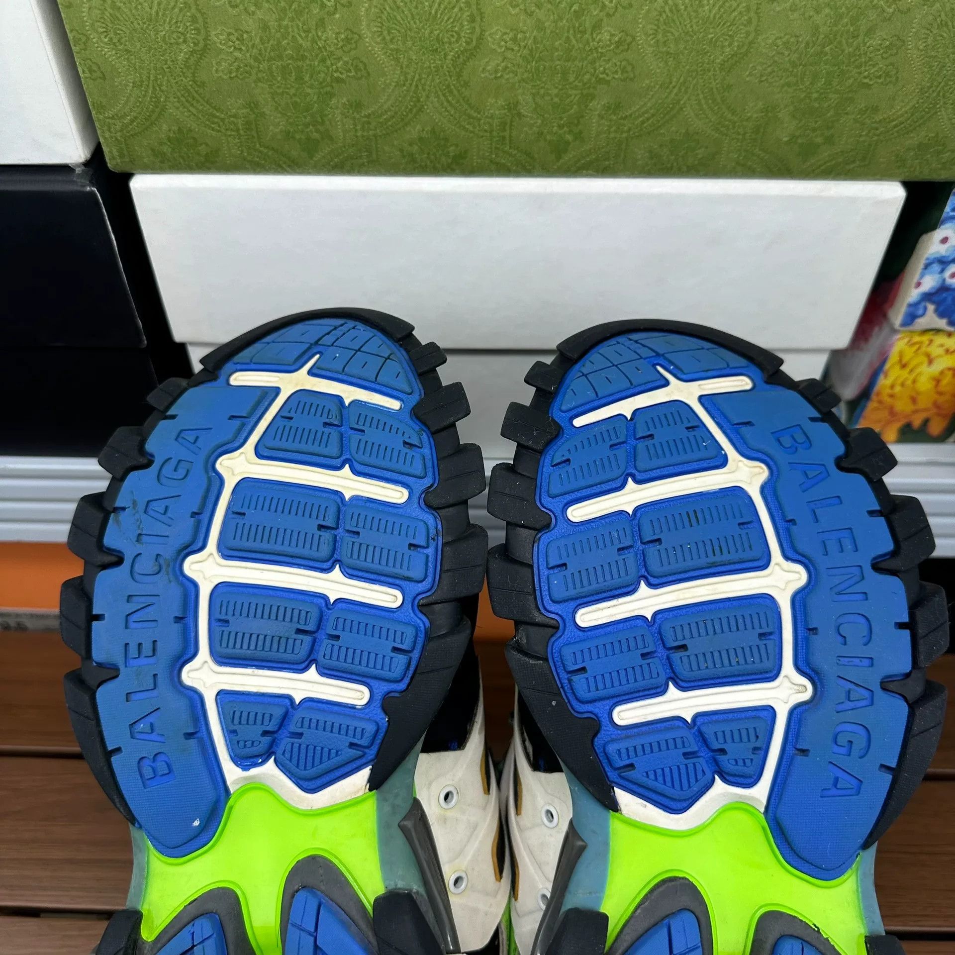 Balenciaga Balenciaga Blue Lowtop Sneakers it_39 Women Size US 9 / IT 39 - 7 Thumbnail