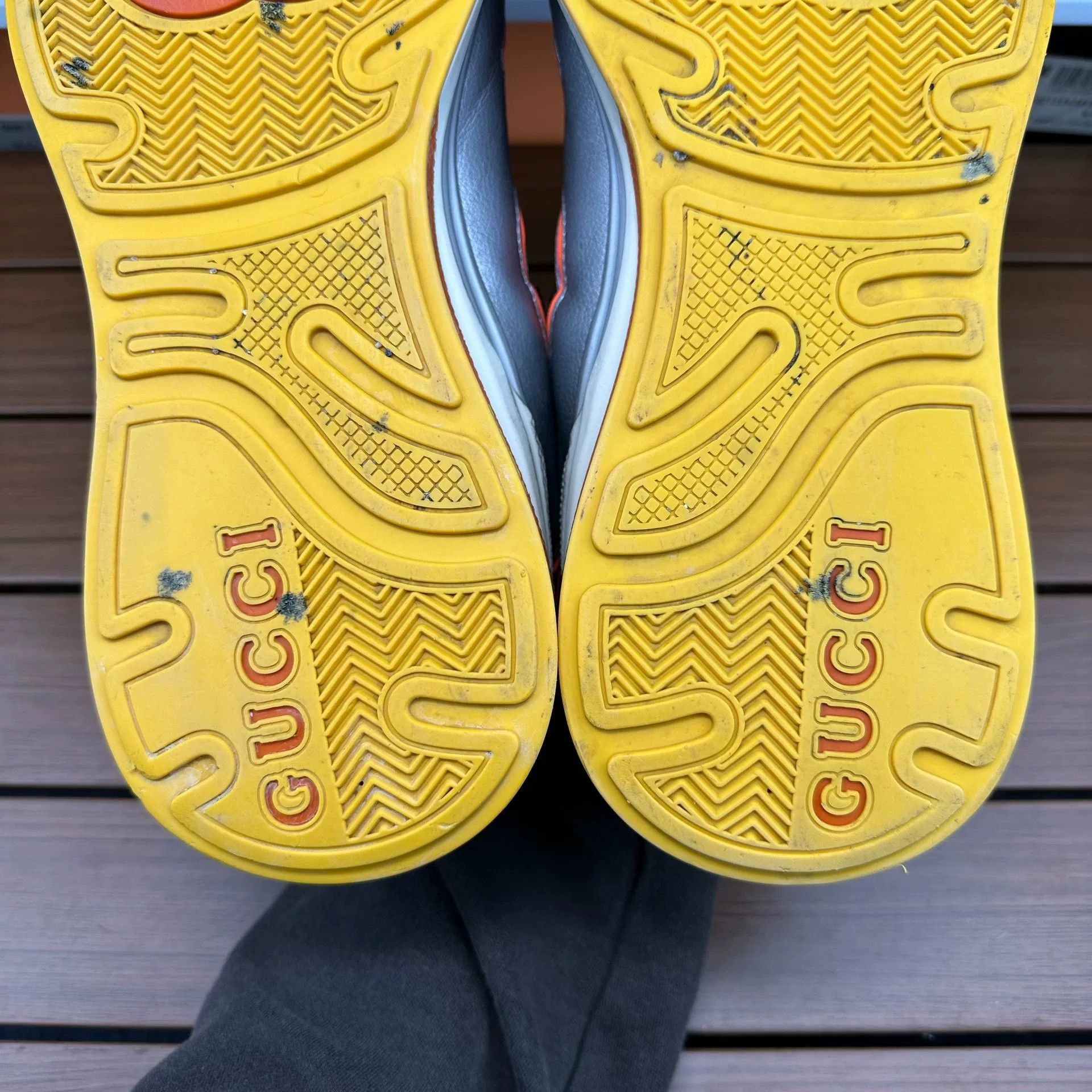Gucci Gucci Silver Lowtop Sneakers 11 Men Size US 11 / EU 44 - 8 Thumbnail