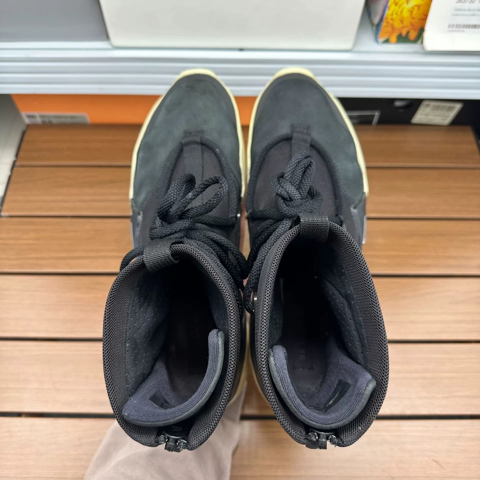 Fear of God Fear of God Collab Black Hitop Sneakers 8 Men Size US 8 / EU 41 - 4 Thumbnail