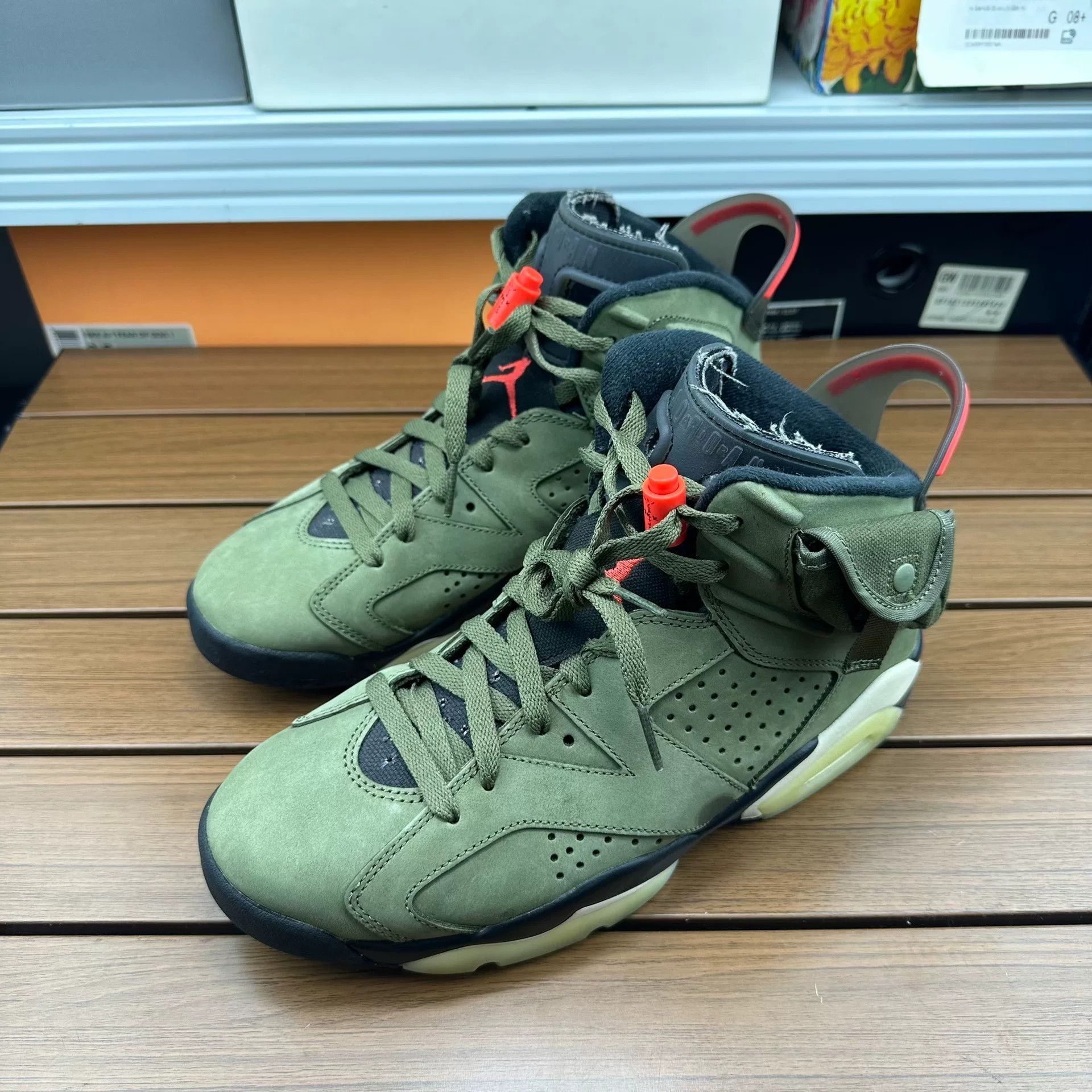 Nike Nike AJ6 Collab Green Lowtop Sneakers 7 Men Size US 7 / EU 40 - 9 Thumbnail