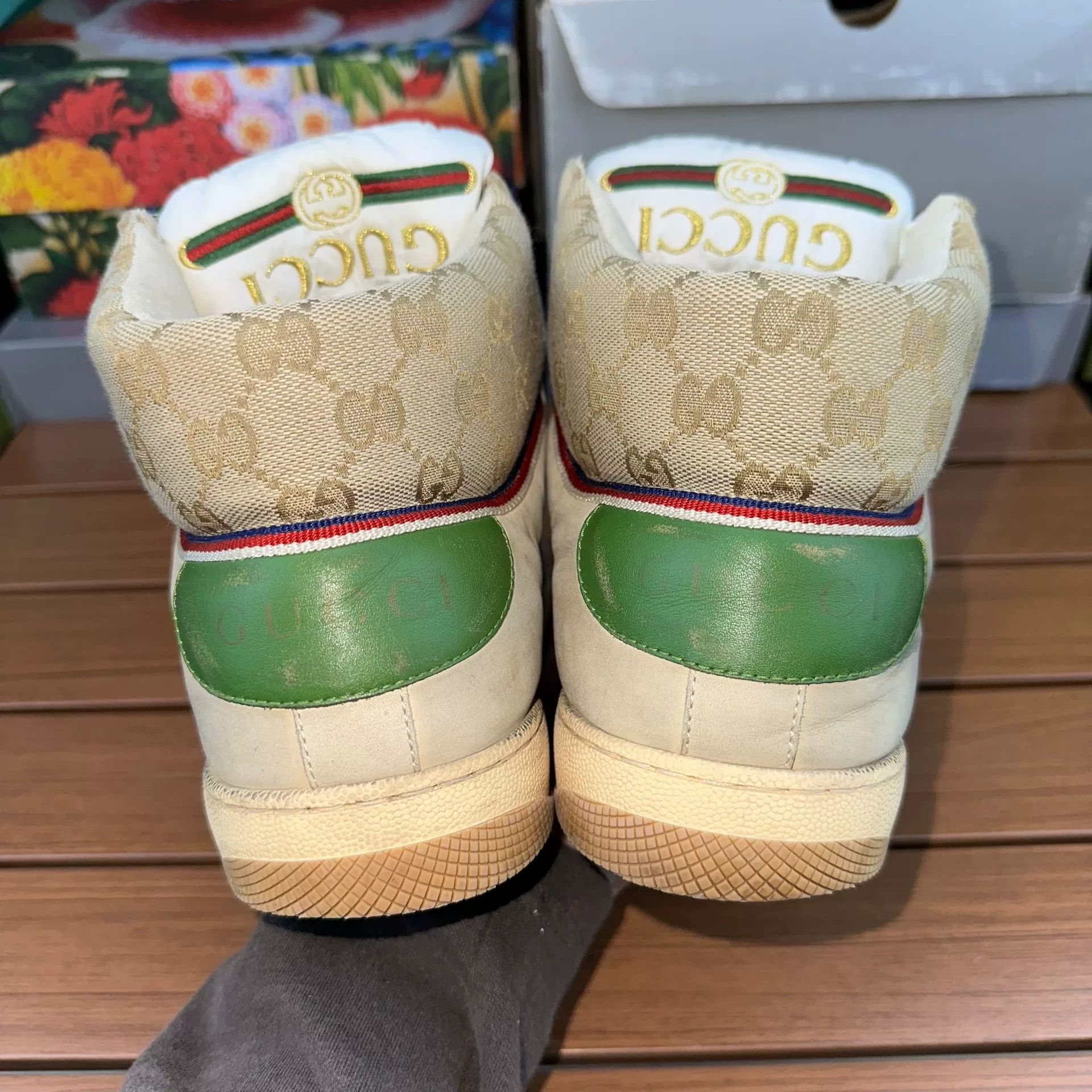 Gucci Gucci Distressed Lowtop Sneakers 9 Men Size US 9 / EU 42 - 4 Thumbnail