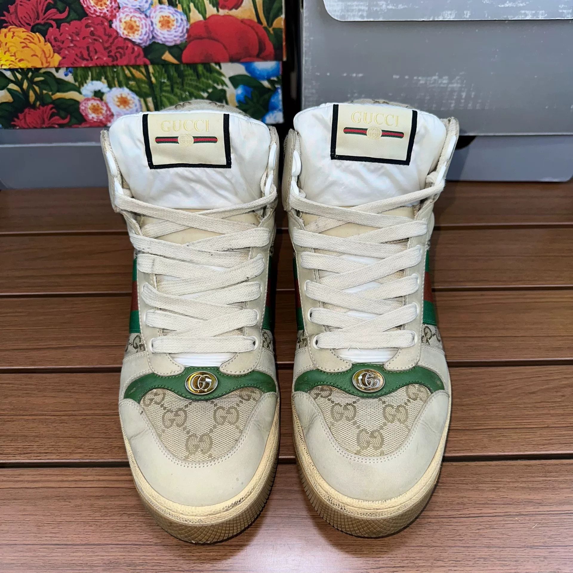 Gucci Gucci Distressed Lowtop Sneakers 9 Men Size US 9 / EU 42 - 5 Thumbnail