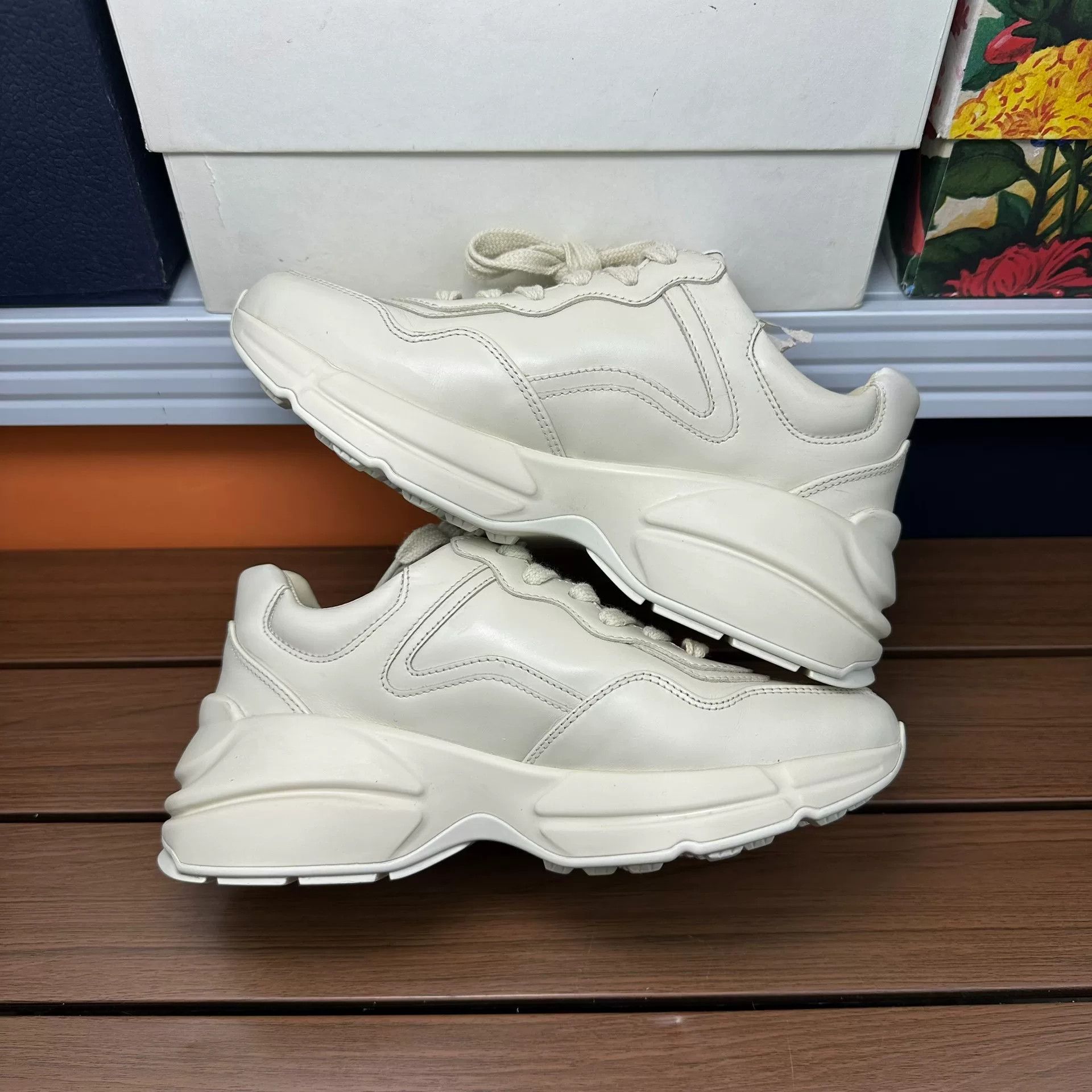 Gucci Gucci Tiger Lowtop Sneakers it_34-5 Women Size US 4.5 / IT 34.5 - 3 Thumbnail