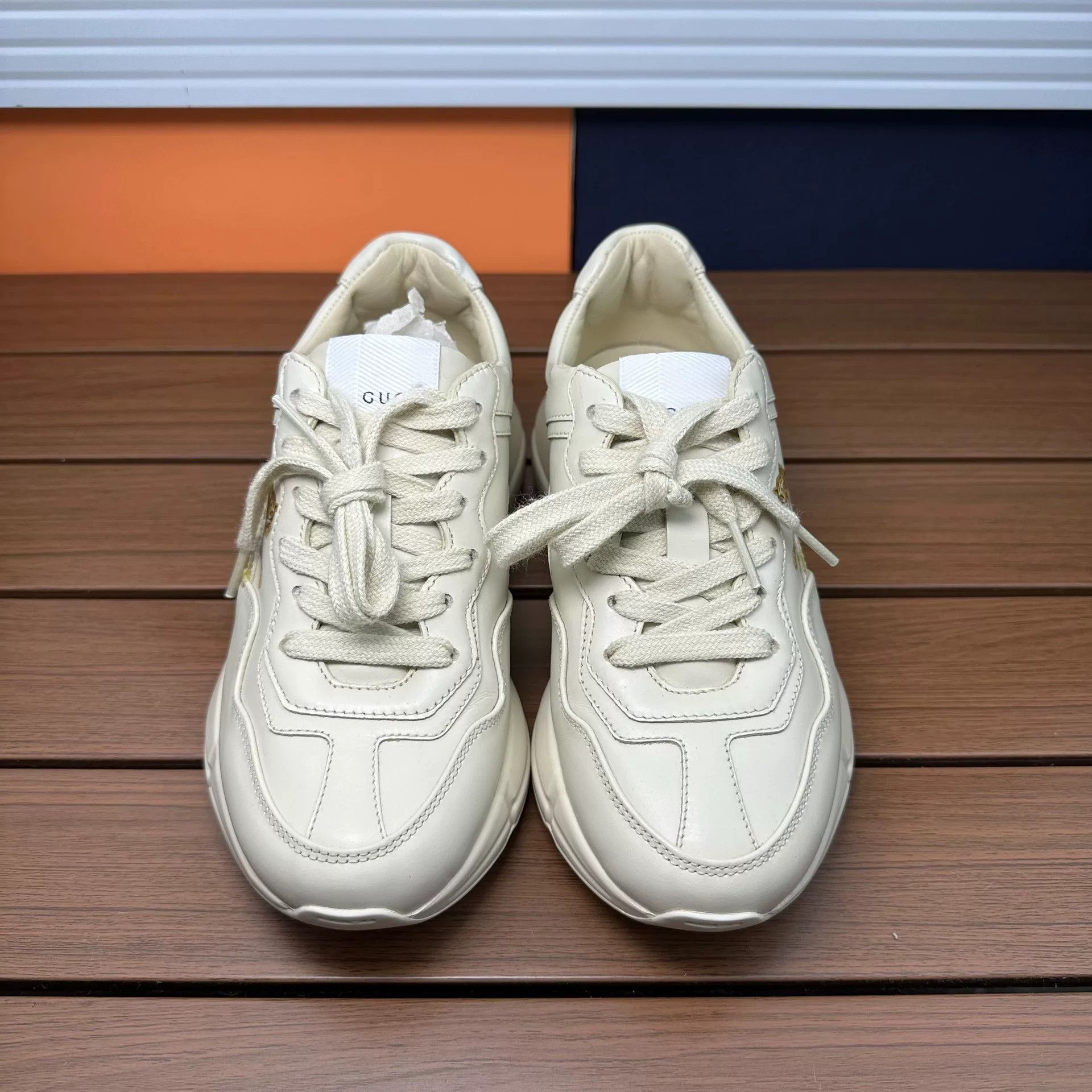 Gucci Gucci Tiger Lowtop Sneakers it_34-5 Women Size US 4.5 / IT 34.5 - 4 Thumbnail