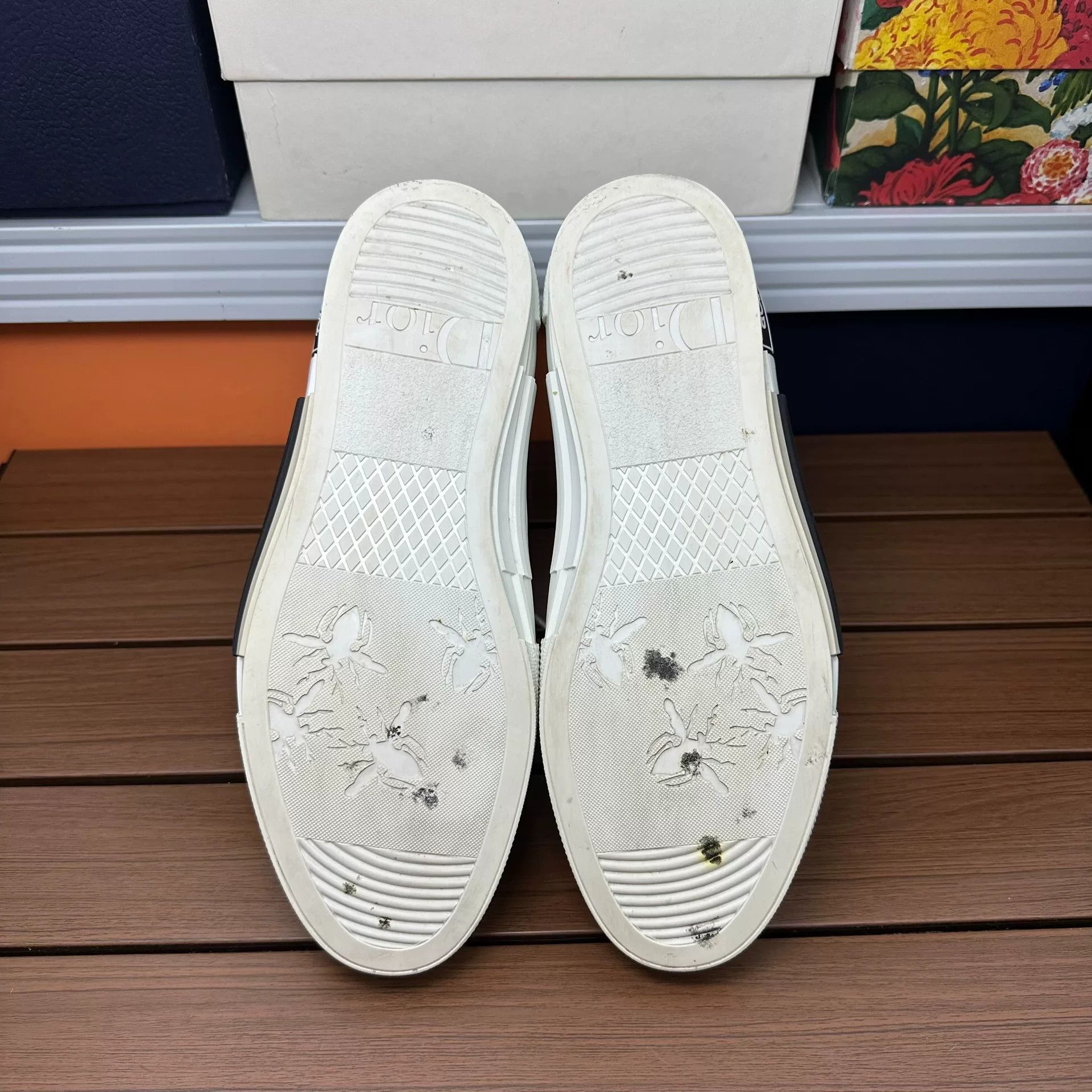 Dior Dior White Hitop Sneakers 8 Men Size US 8 / EU 41 - 7 Thumbnail