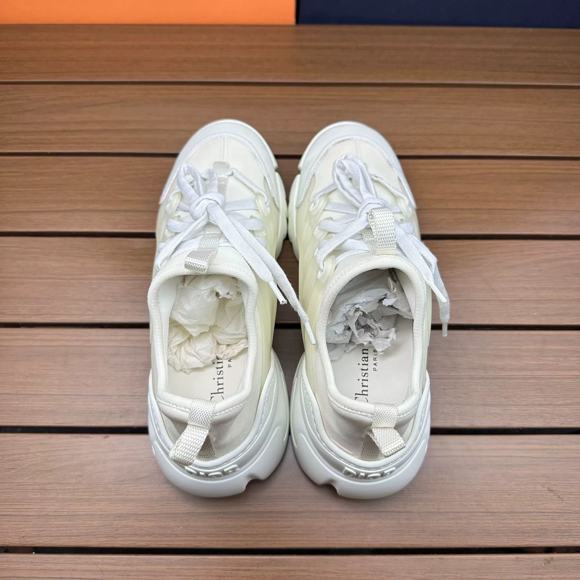 Dior Dior Casual White Lowtop Sneakers it_37 Women Size US 7 / IT 37 - 5 Thumbnail