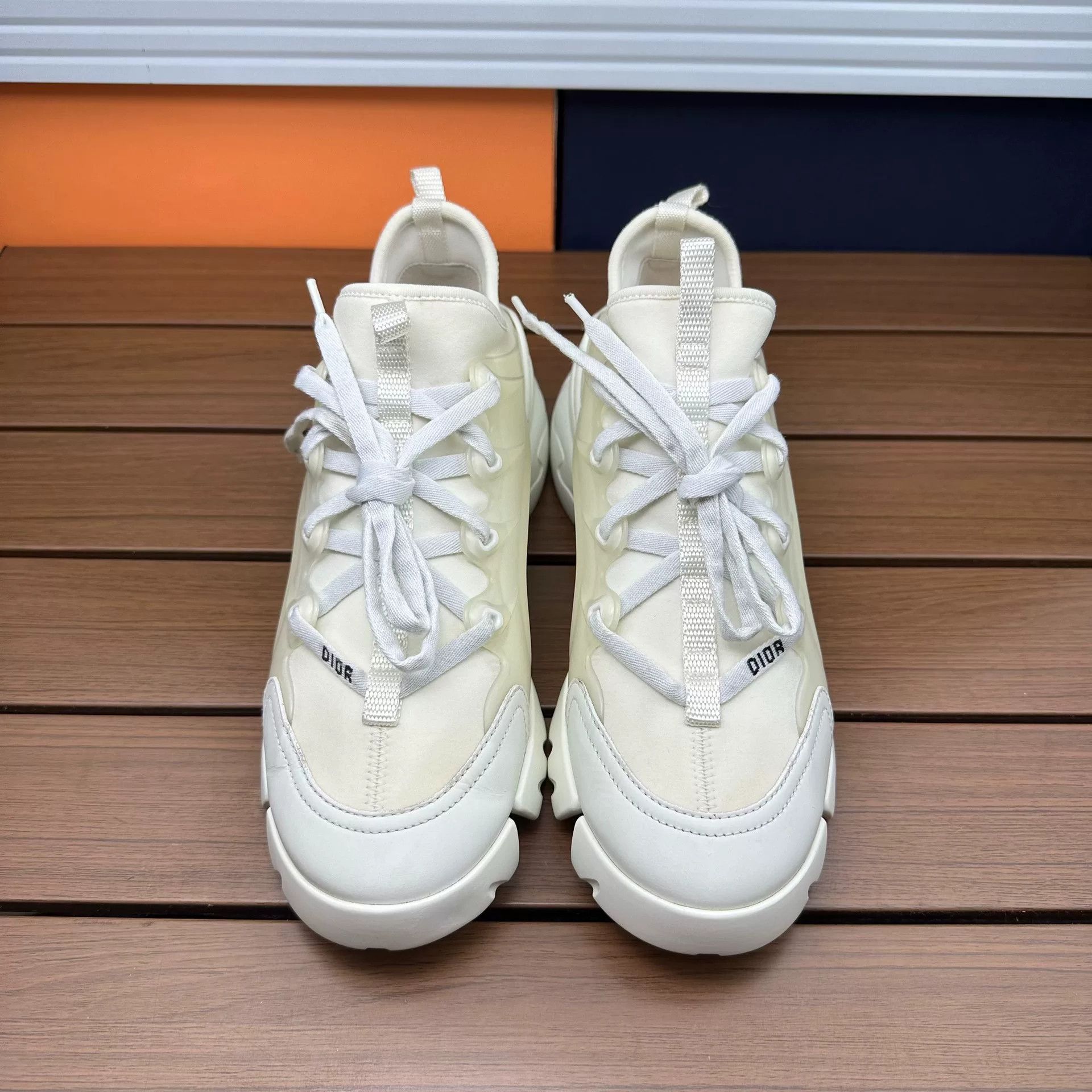 Dior Dior Casual White Lowtop Sneakers it_37 Women Size US 7 / IT 37 - 4 Thumbnail