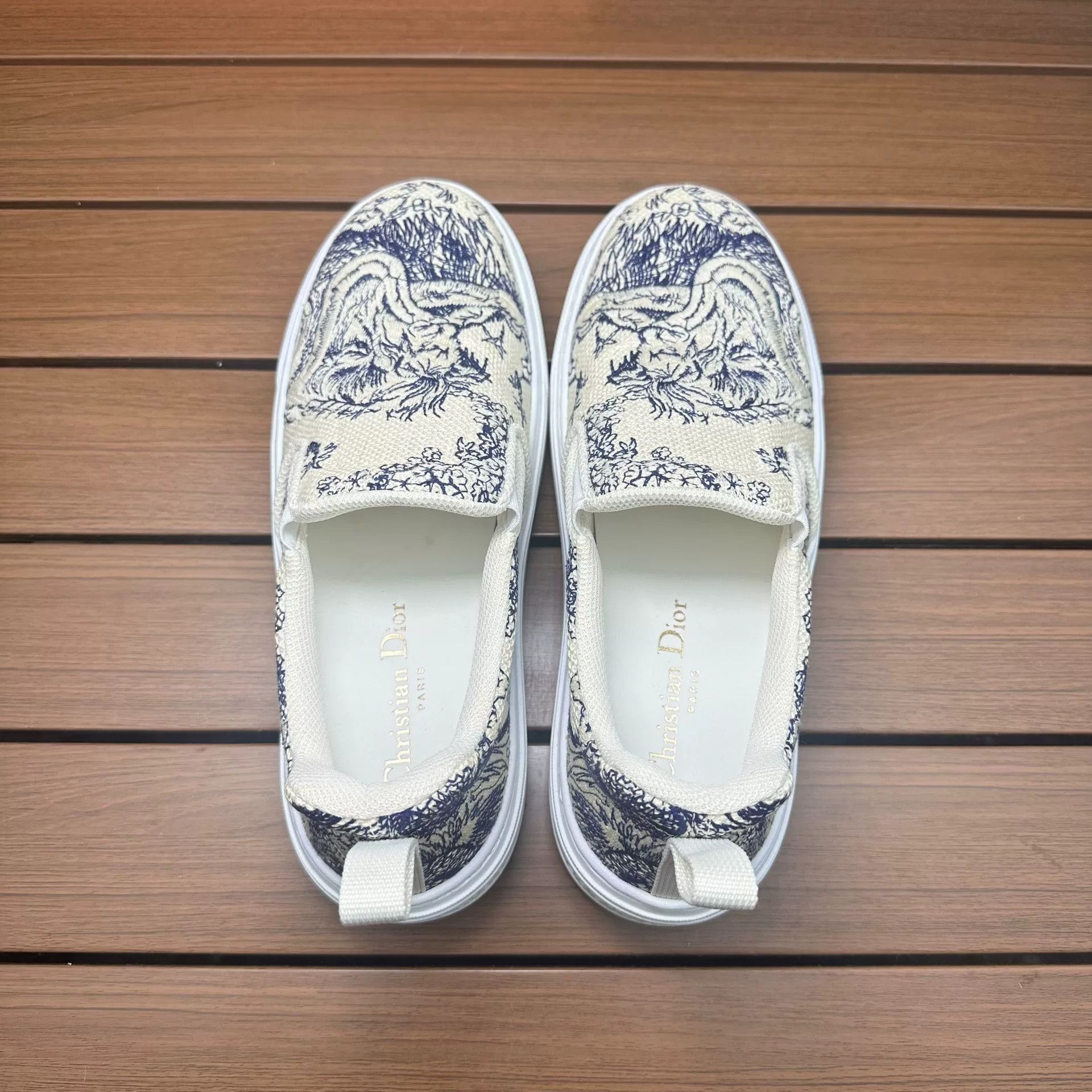 Dior Dior Blue Lowtop Sneakers it_37 Women Size US 7 / IT 37 - 5 Thumbnail