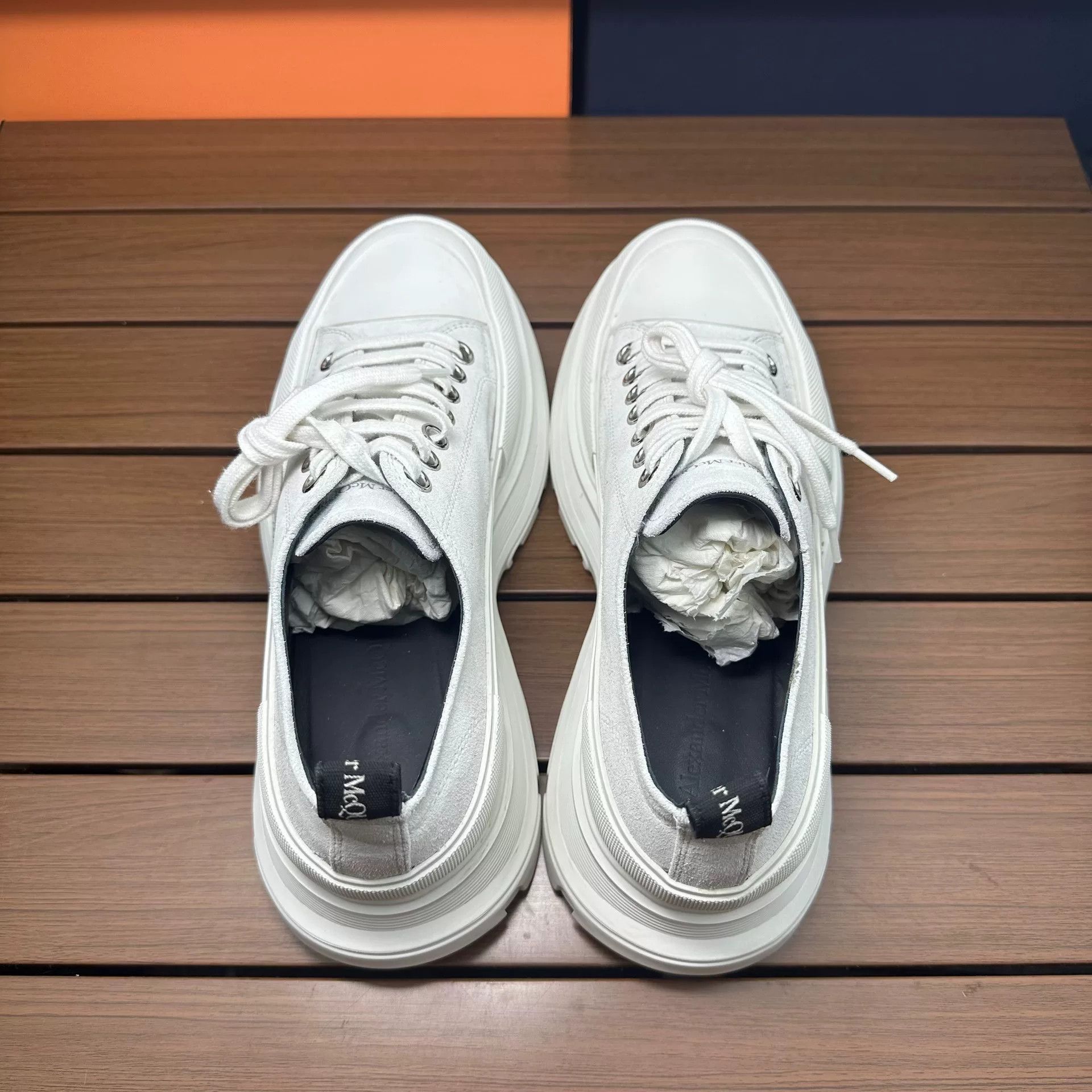 Alexander McQueen Alexander McQueen Gray Lowtop Sneakers 8 Men Size US 8 / EU 41 - 5 Thumbnail