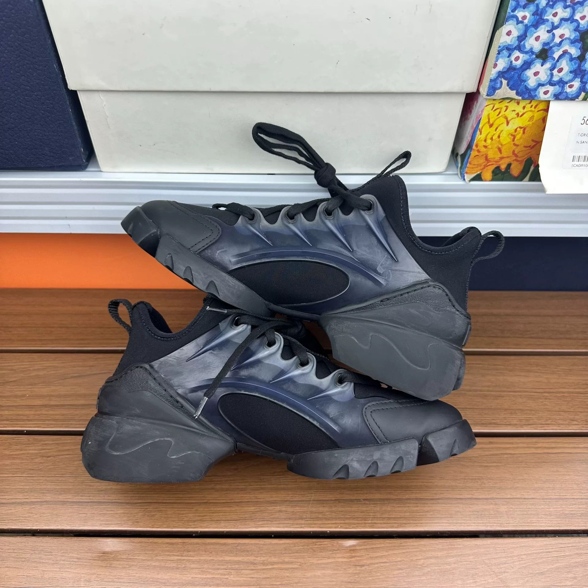 Dior Dior Casual Black Lowtop Sneakers it_34 Women Size US 4 / IT 34 - 3 Thumbnail