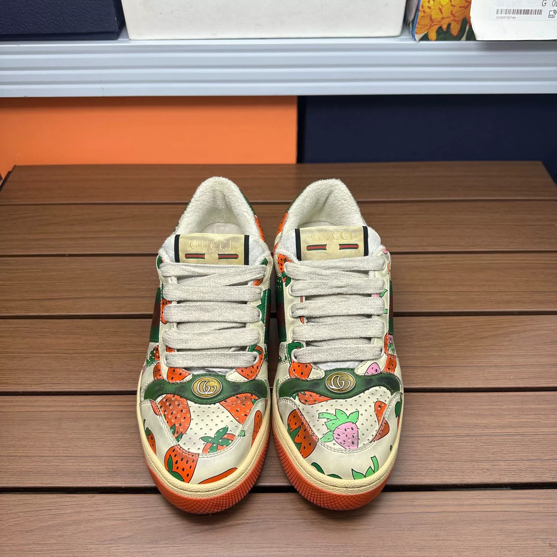 Gucci Gucci Printed Lowtop Sneakers it_35-5 Women Size US 5.5 / IT 35.5 - 4 Thumbnail