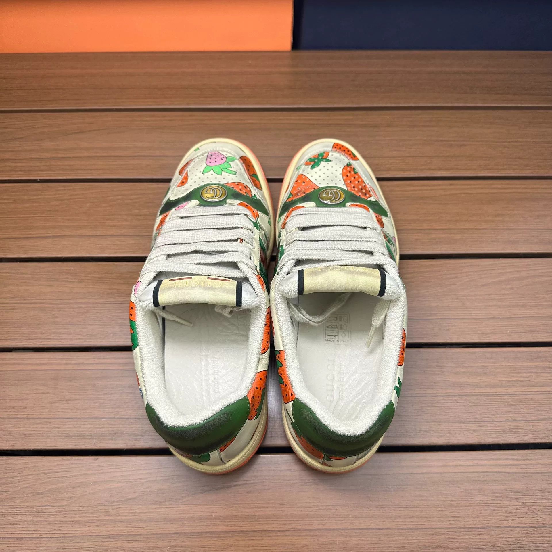 Gucci Gucci Printed Lowtop Sneakers it_35-5 Women Size US 5.5 / IT 35.5 - 5 Thumbnail