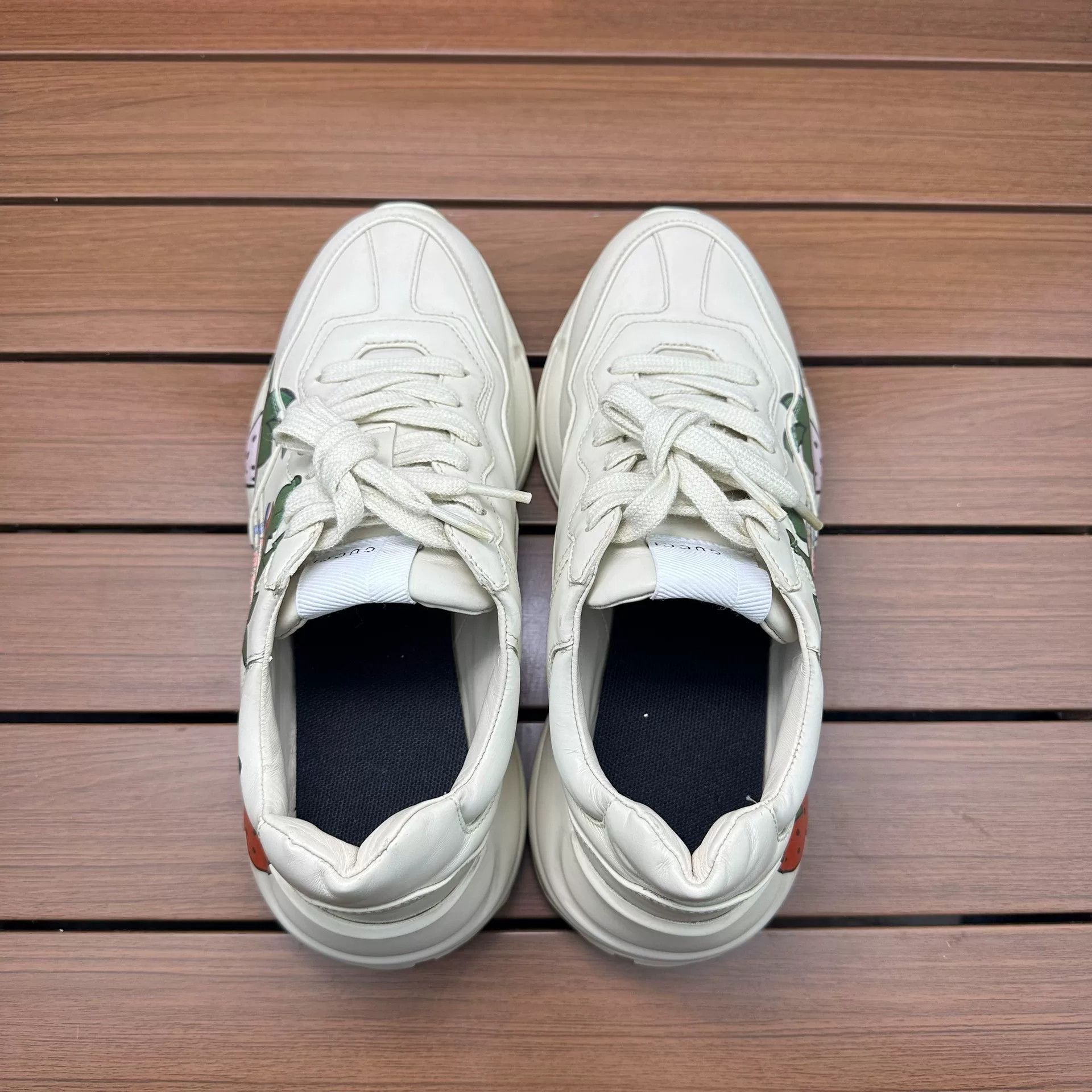 Gucci Gucci Printed Lowtop Sneakers it_37 Women Size US 7 / IT 37 - 5 Thumbnail