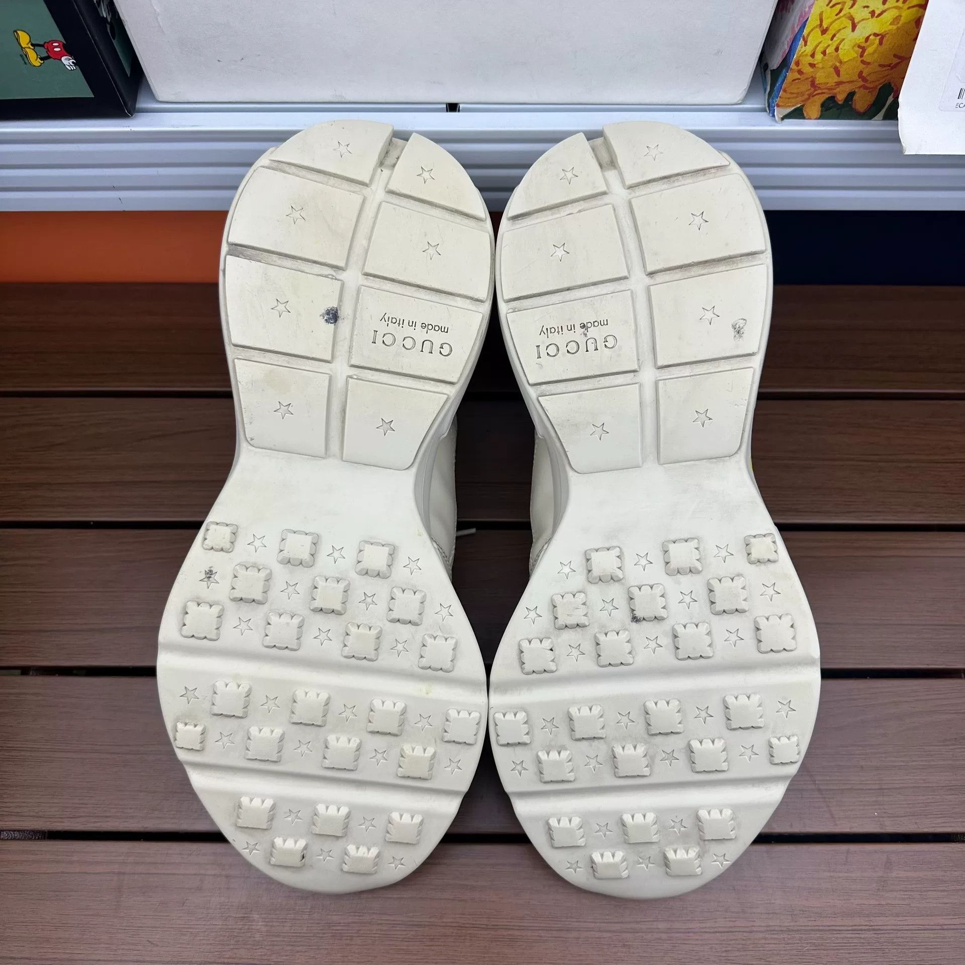 Gucci Gucci White Lowtop Sneakers 10 Men Size US 10 / EU 43 - 7 Thumbnail