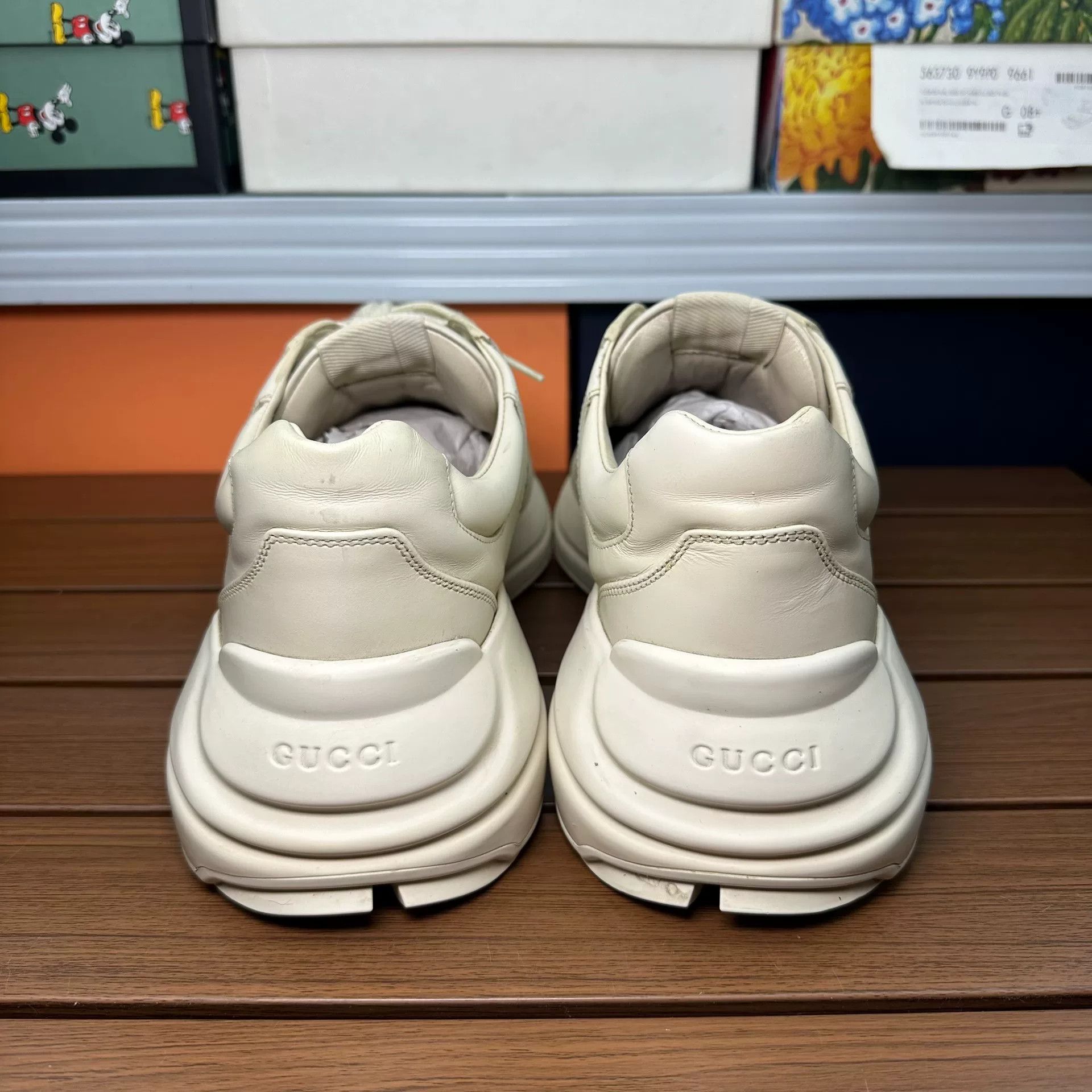 Gucci Gucci White Lowtop Sneakers 10 Men Size US 10 / EU 43 - 6 Thumbnail
