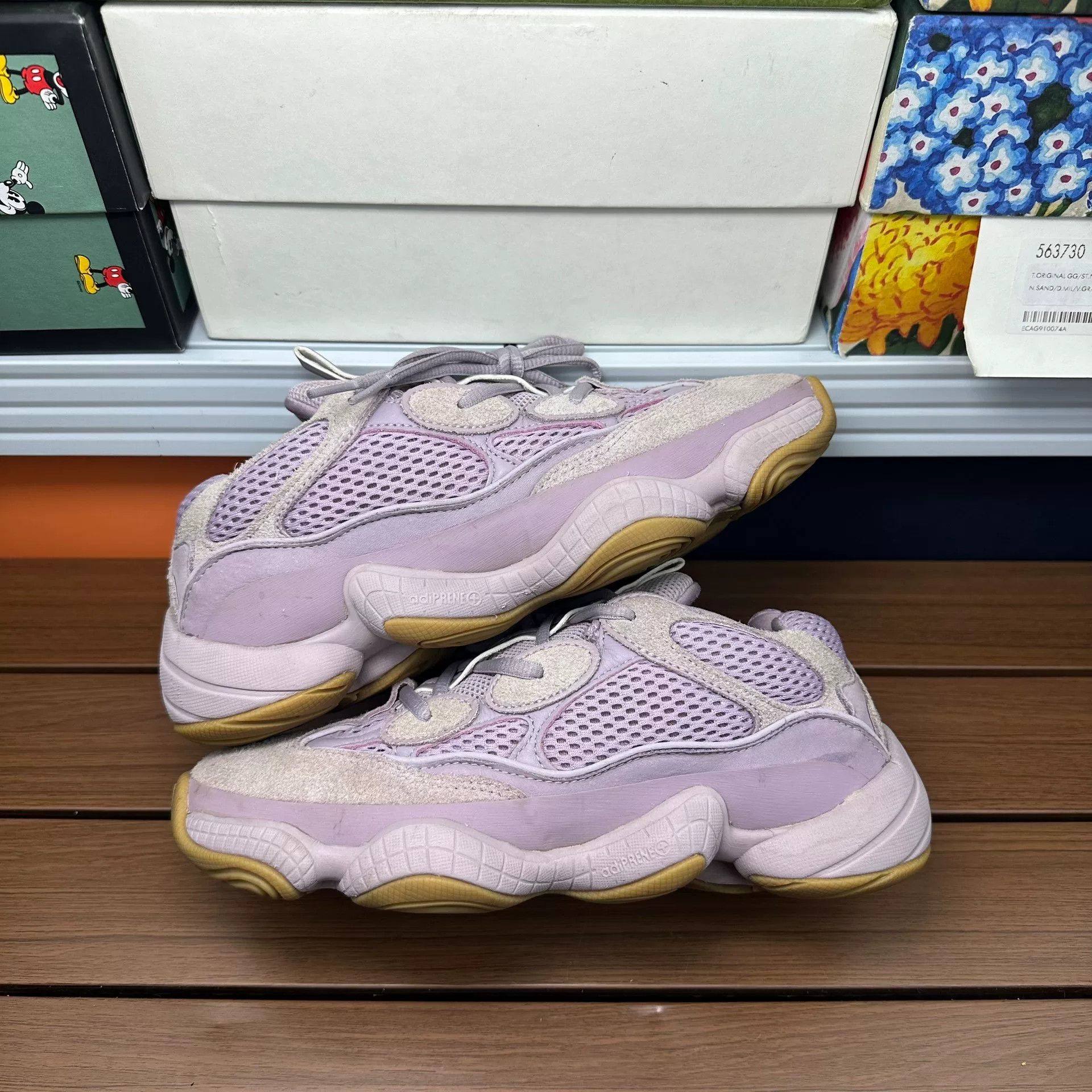 Adidas Adidas YEEZY500 Purple Lowtop Sneakers 6 Men Size US 6 / EU 39 - 2 Thumbnail