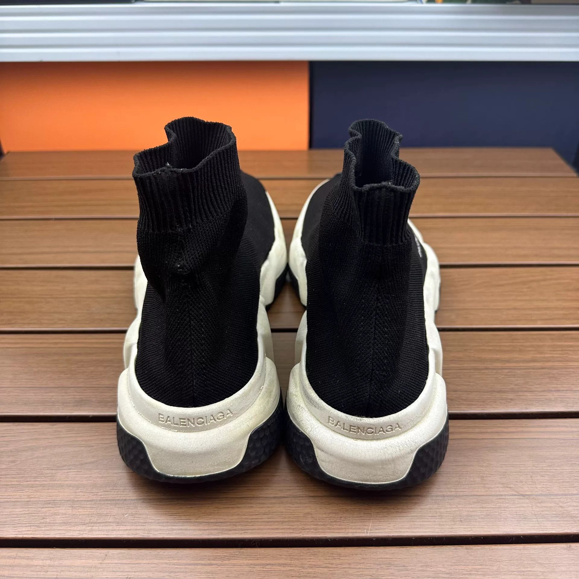 Balenciaga Balenciaga Black Hitop Sneakers it_38 Women Size US 8 / IT 38 - 6 Thumbnail