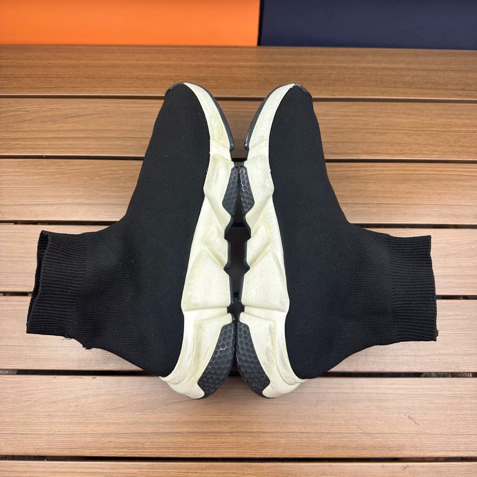Balenciaga Balenciaga Black Hitop Sneakers it_38 Women Size US 8 / IT 38 - 3 Thumbnail