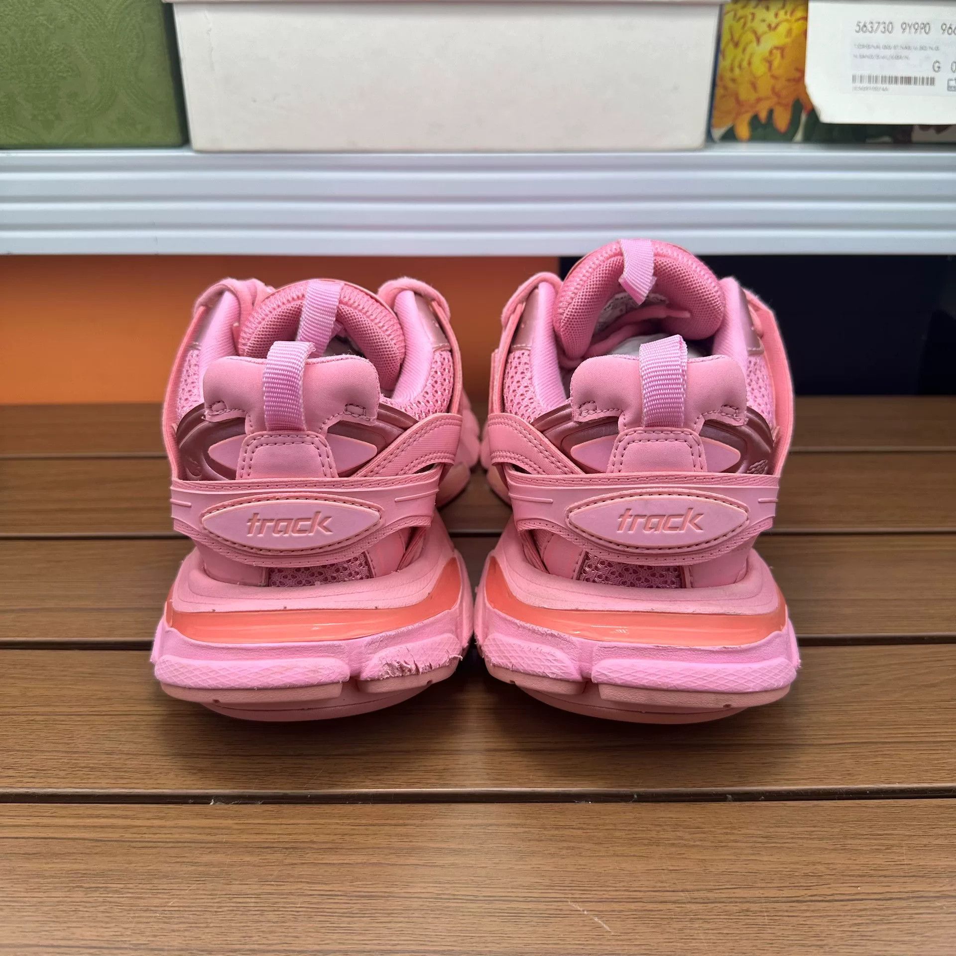 Balenciaga Balenciaga Pink Lowtop Sneakers it_38 Women Size US 8 / IT 38 - 5 Thumbnail