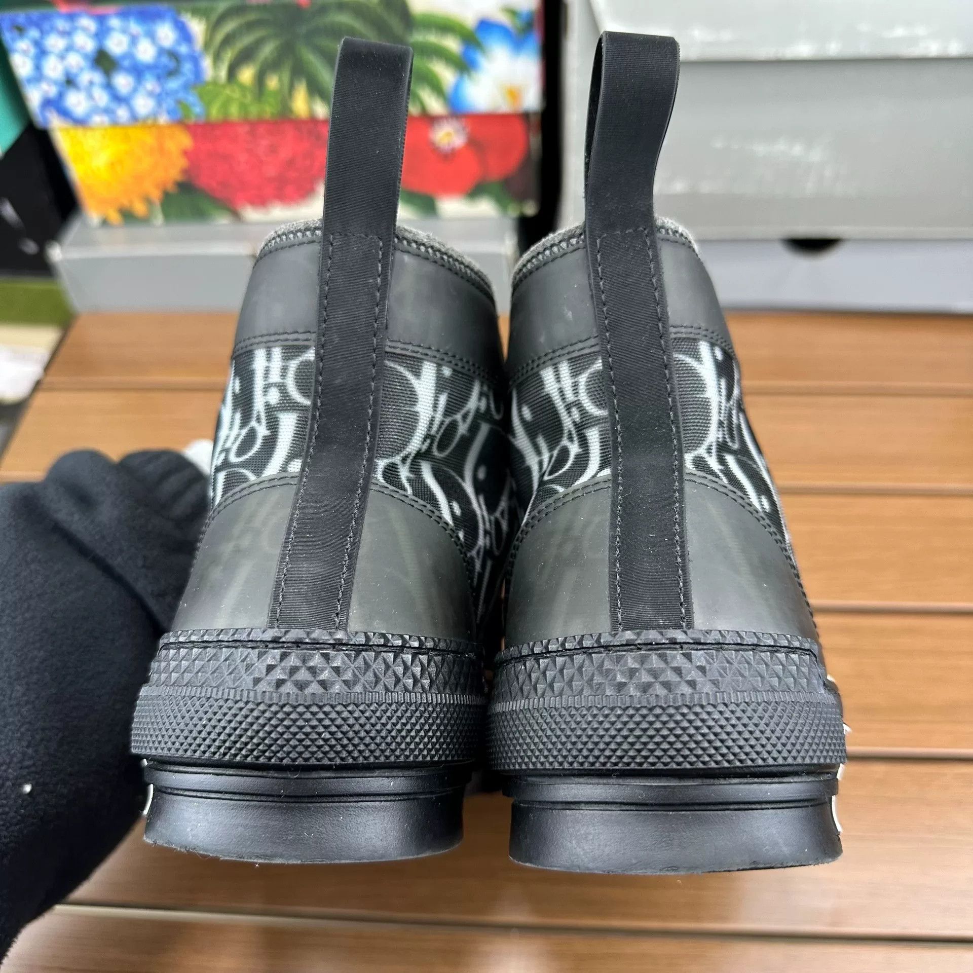 Dior Dior Black Hitop Sneakers it_36 Women Size US 6 / IT 36 - 5 Thumbnail
