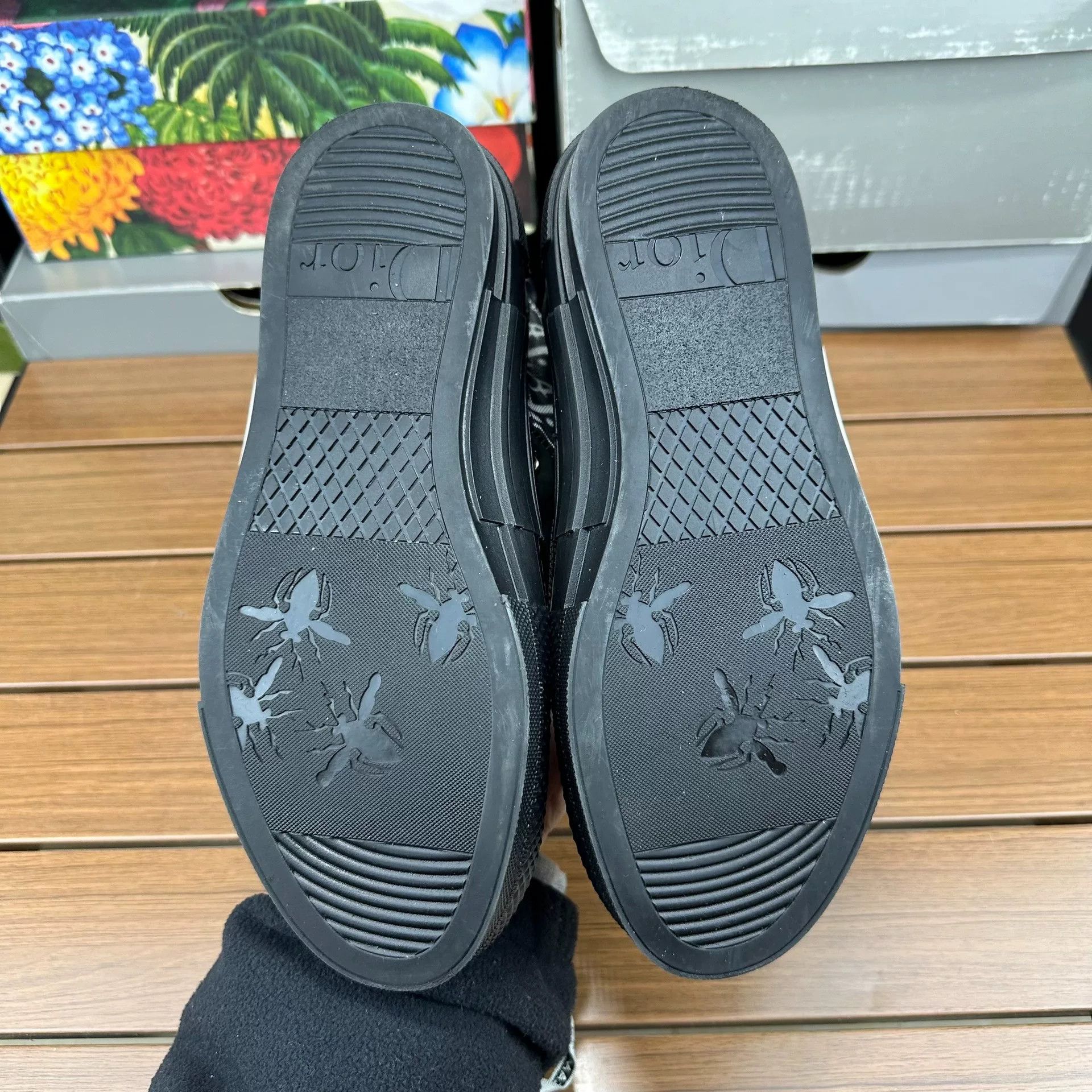 Dior Dior Black Hitop Sneakers it_36 Women Size US 6 / IT 36 - 7 Thumbnail
