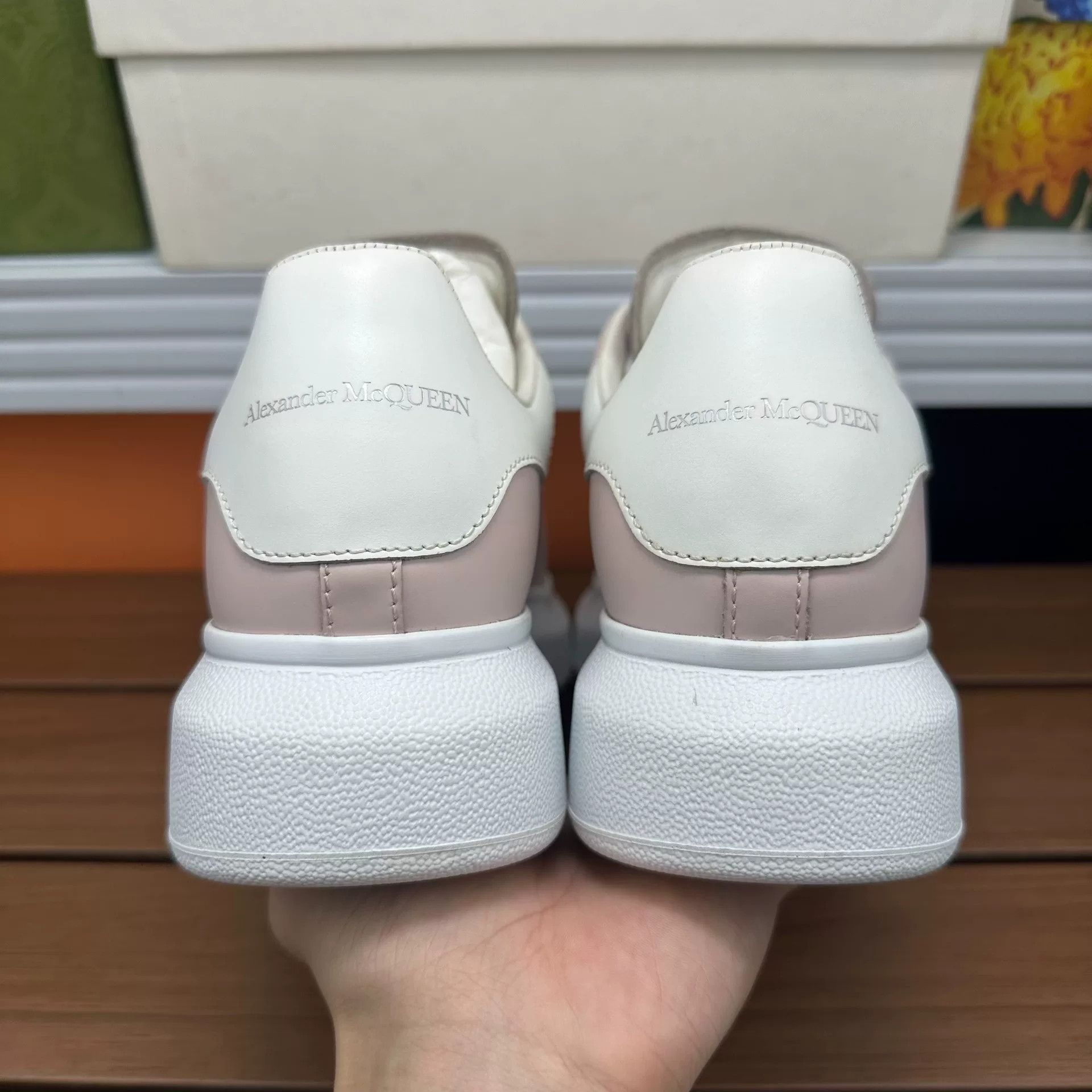 Alexander McQueen Alexander McQueen Pink Lowtop Sneakers it_35 Women Size US 5 / IT 35 - 5 Thumbnail