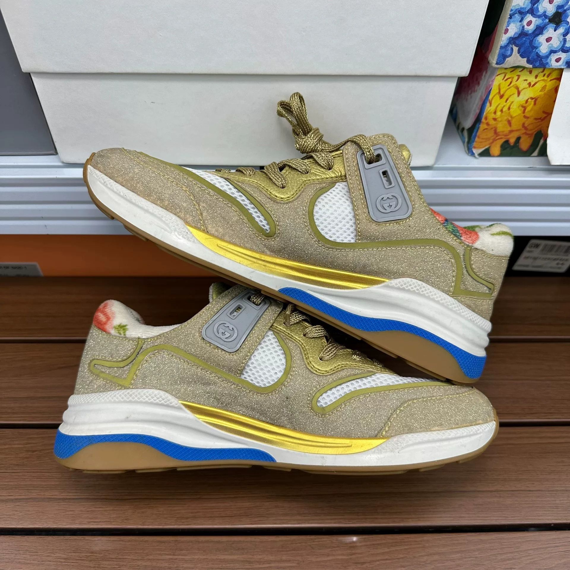 Gucci Gucci Lowtop Sneakers it_36 Women Size US 6 / IT 36 - 2 Thumbnail