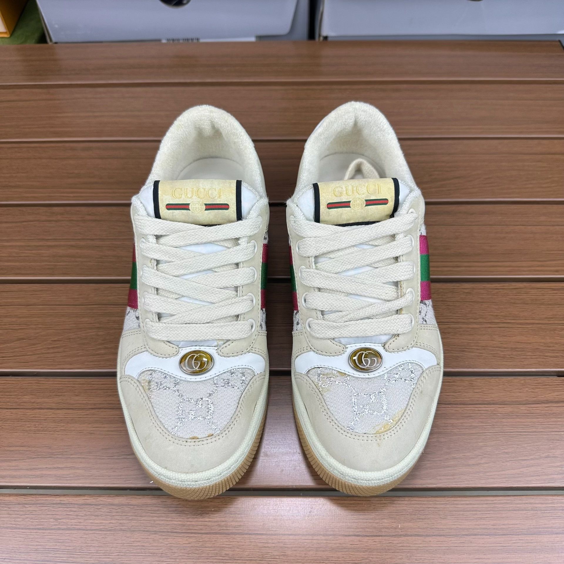 Gucci Gucci Casual Pink Lowtop Sneakers 10 Men Size US 10 / EU 43 - 5 Thumbnail