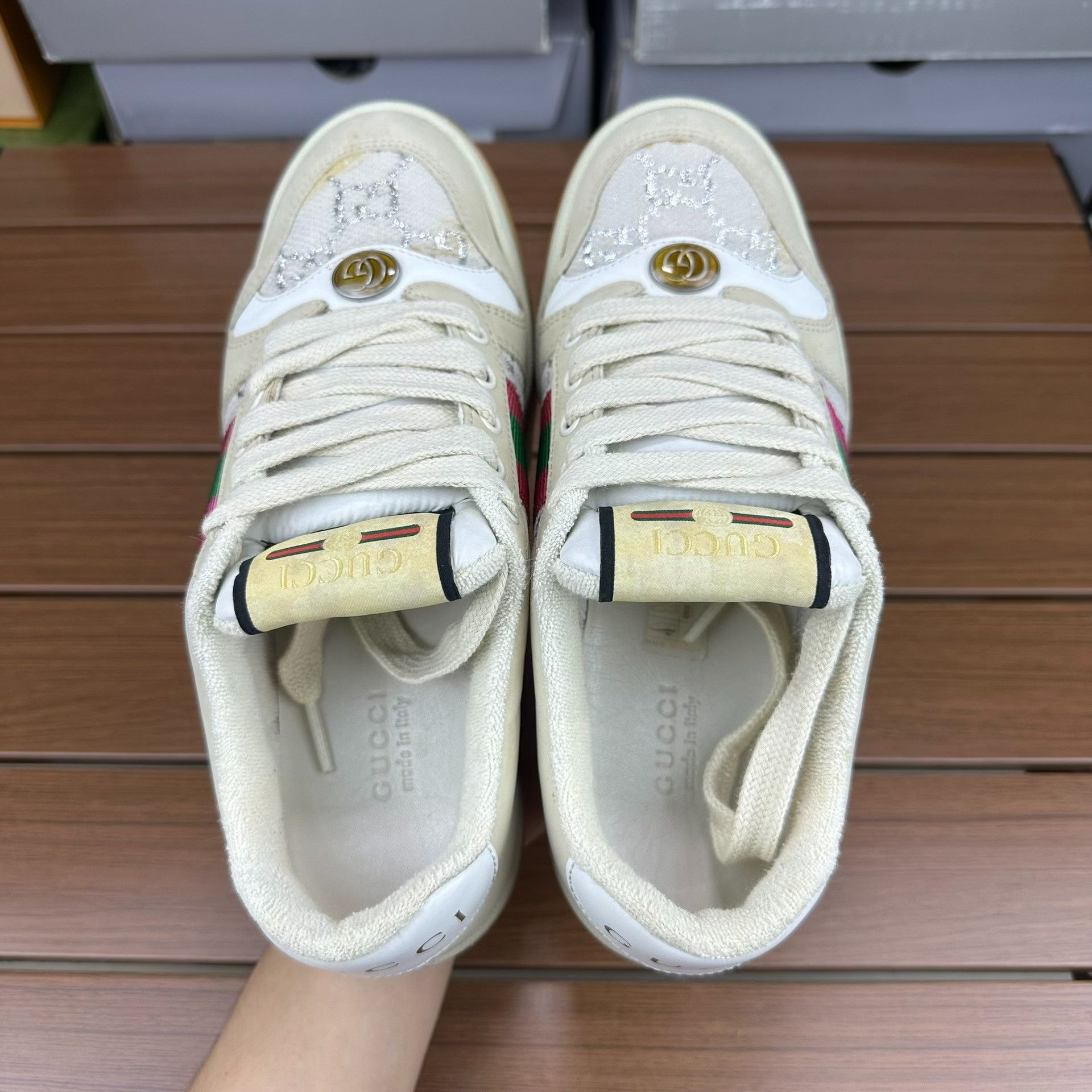 Gucci Gucci Casual Pink Lowtop Sneakers 10 Men Size US 10 / EU 43 - 3 Thumbnail