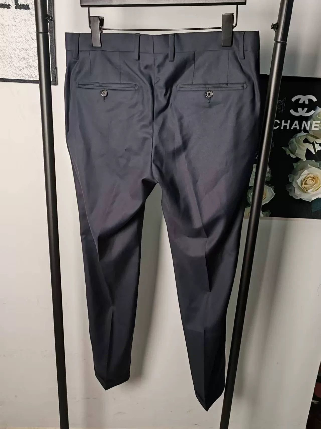 Dolce & Gabbana Dolce & Gabbana Wool White Casual Pants 32 Men Size US 32 / EU 48 - 2 Thumbnail
