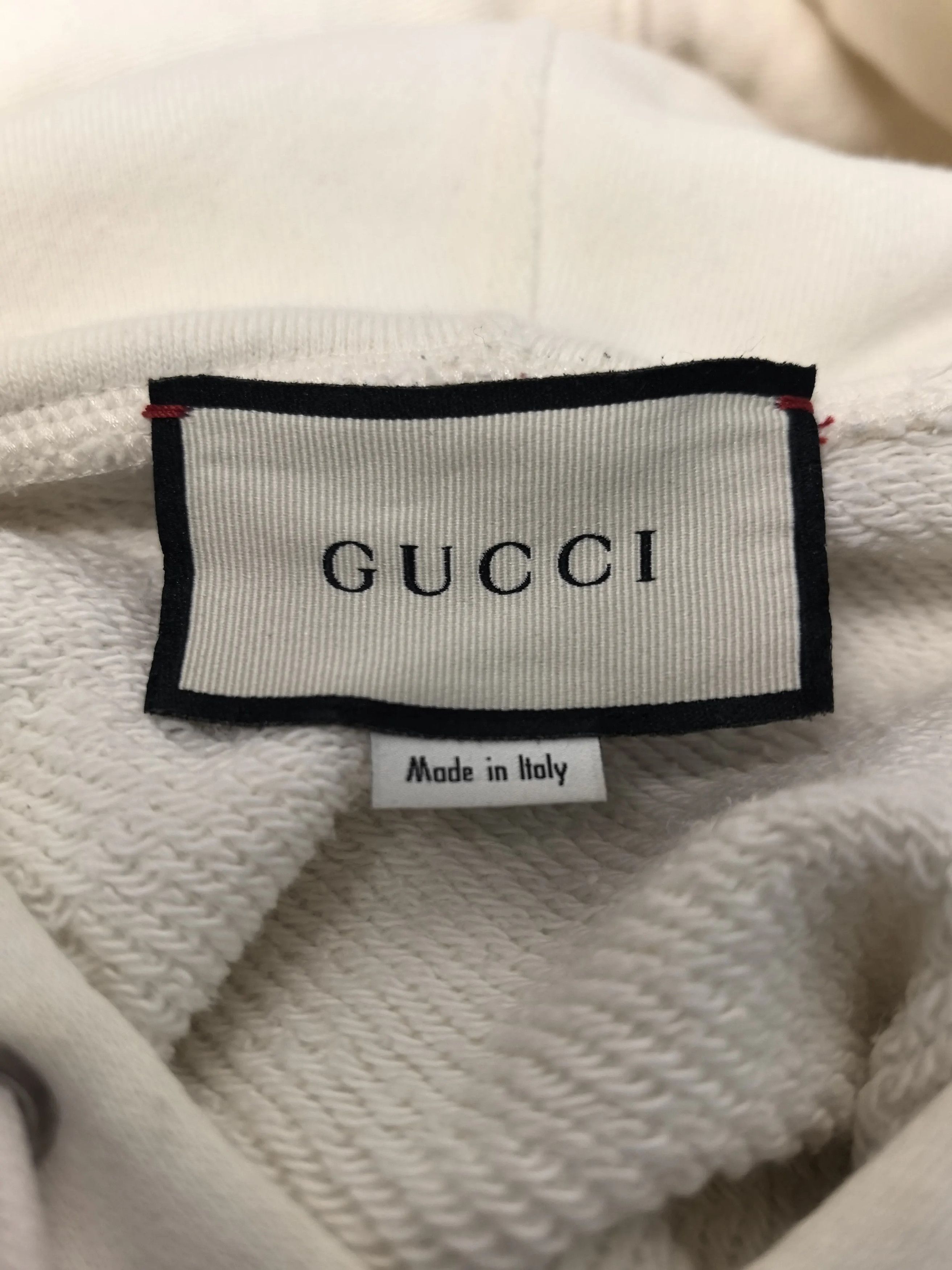 Gucci Gucci White Hoodie m Men Size US M / EU 48-50 / 2 - 3 Thumbnail