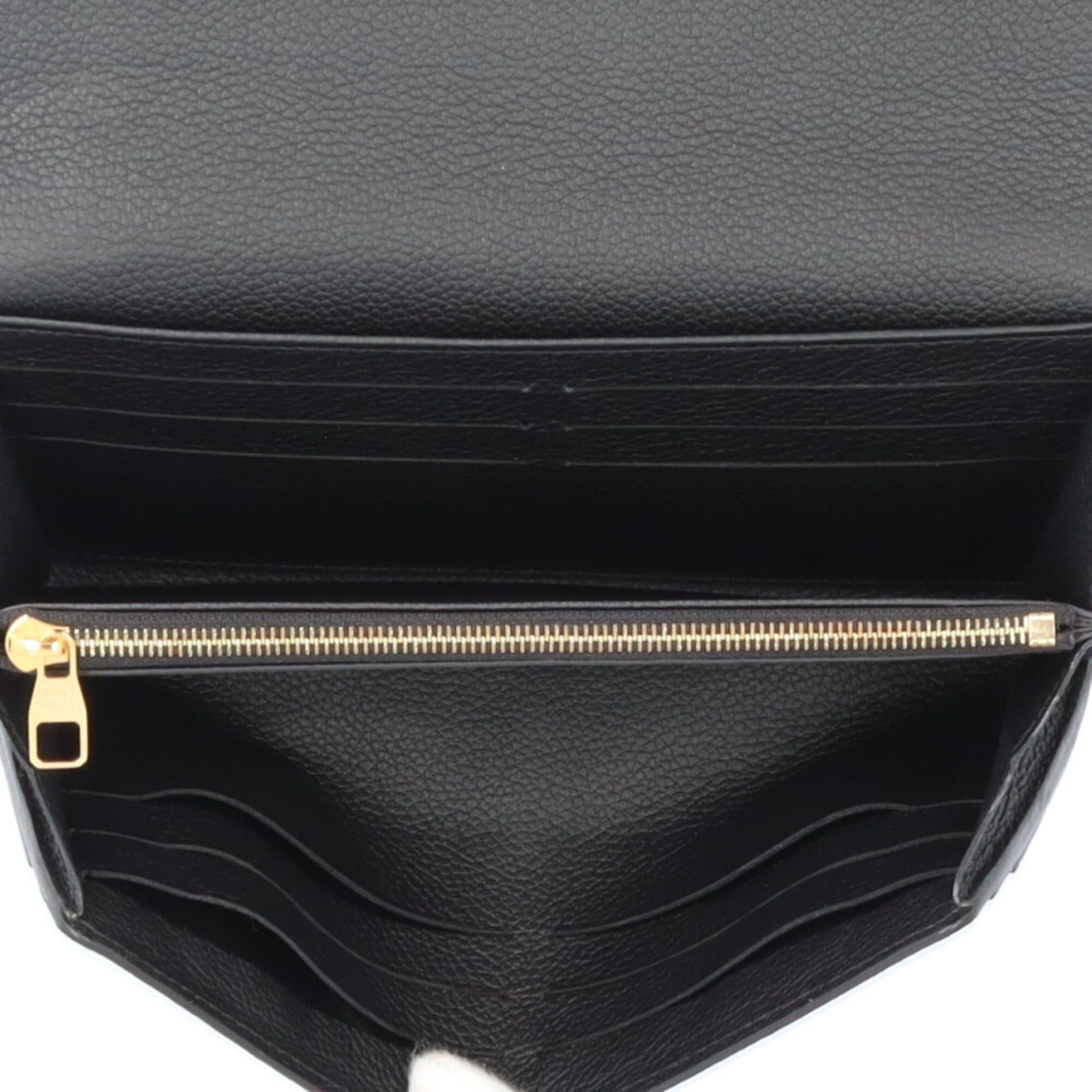 Louis Vuitton Louis Vuitton Portefeuille Sarah Monogram Bicolor Empreinte Long Wallet M80496 Women's LOUIS VUITTON Size ONE SIZE - 6 Thumbnail