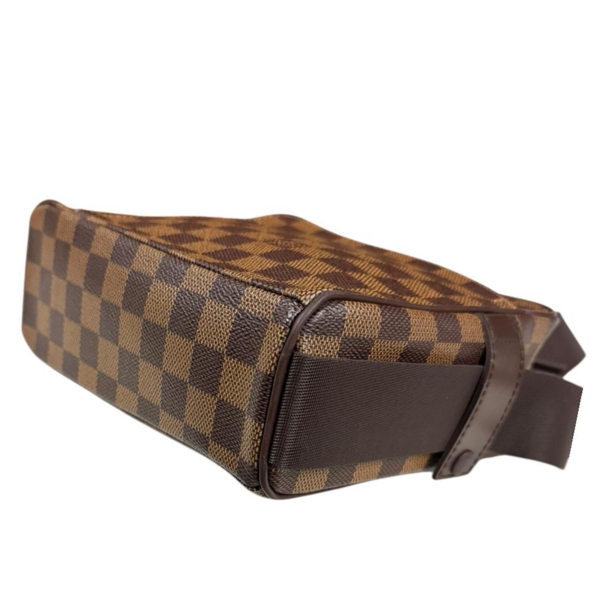 Louis Vuitton Louis Vuitton Olaf PM Damier Shoulder Bag, Canvas N41442 Brown, Women's LOUIS VUITTON Size ONE SIZE - 6 Thumbnail