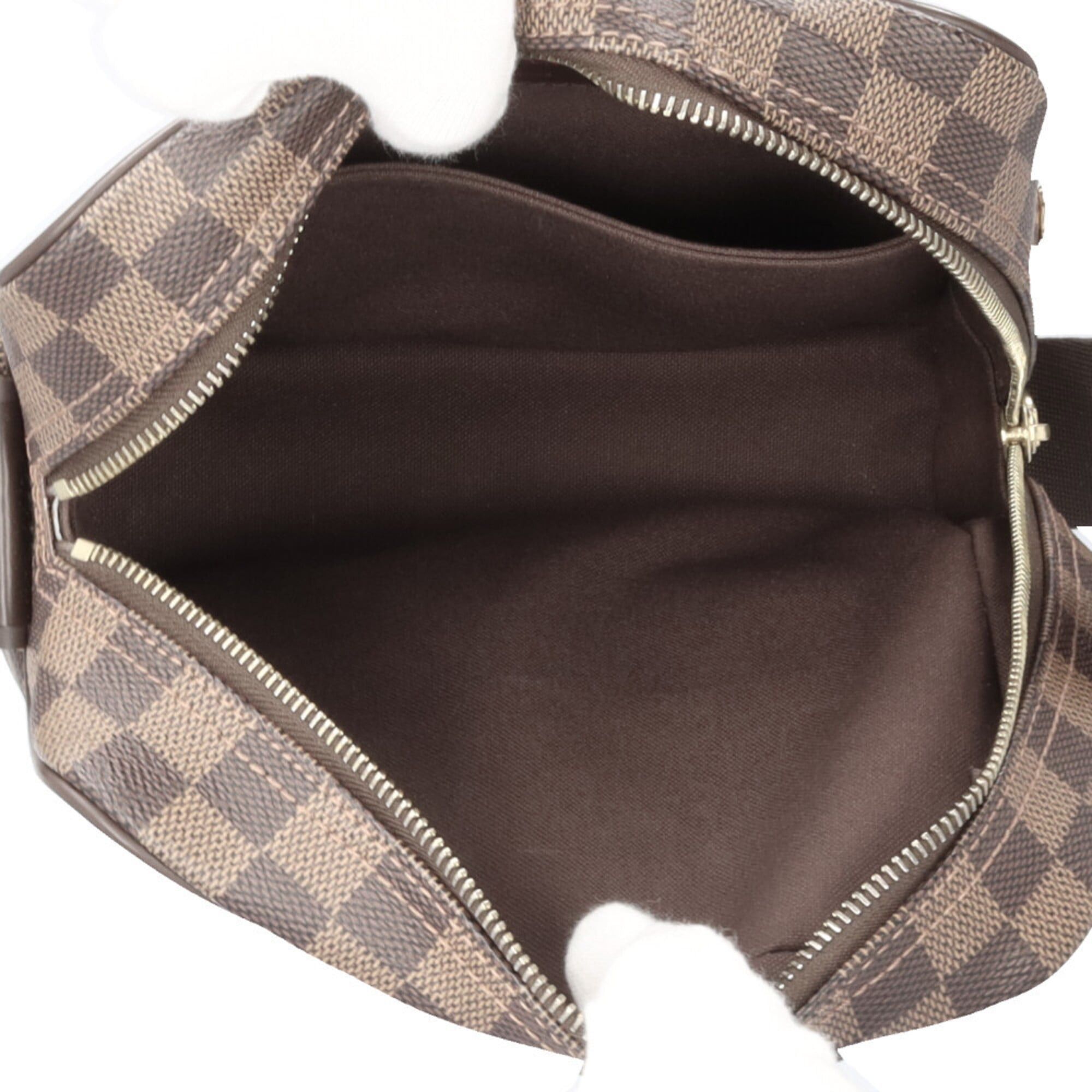 Louis Vuitton Louis Vuitton Olaf PM Damier Shoulder Bag, Canvas N41442 Brown, Women's LOUIS VUITTON Size ONE SIZE - 7 Thumbnail