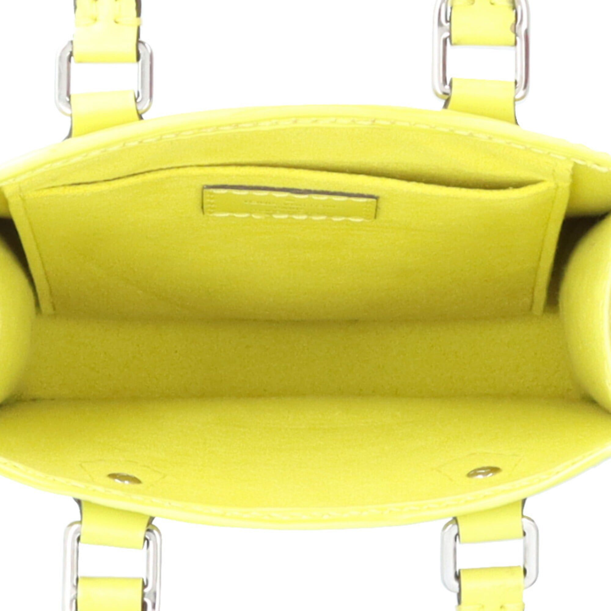 Louis Vuitton Louis Vuitton Petite Sac Plat Epi Shoulder Bag, Leather M80169, Yellow, Women's, LOUIS VUITTON, 2-way Size ONE SIZE - 6 Thumbnail