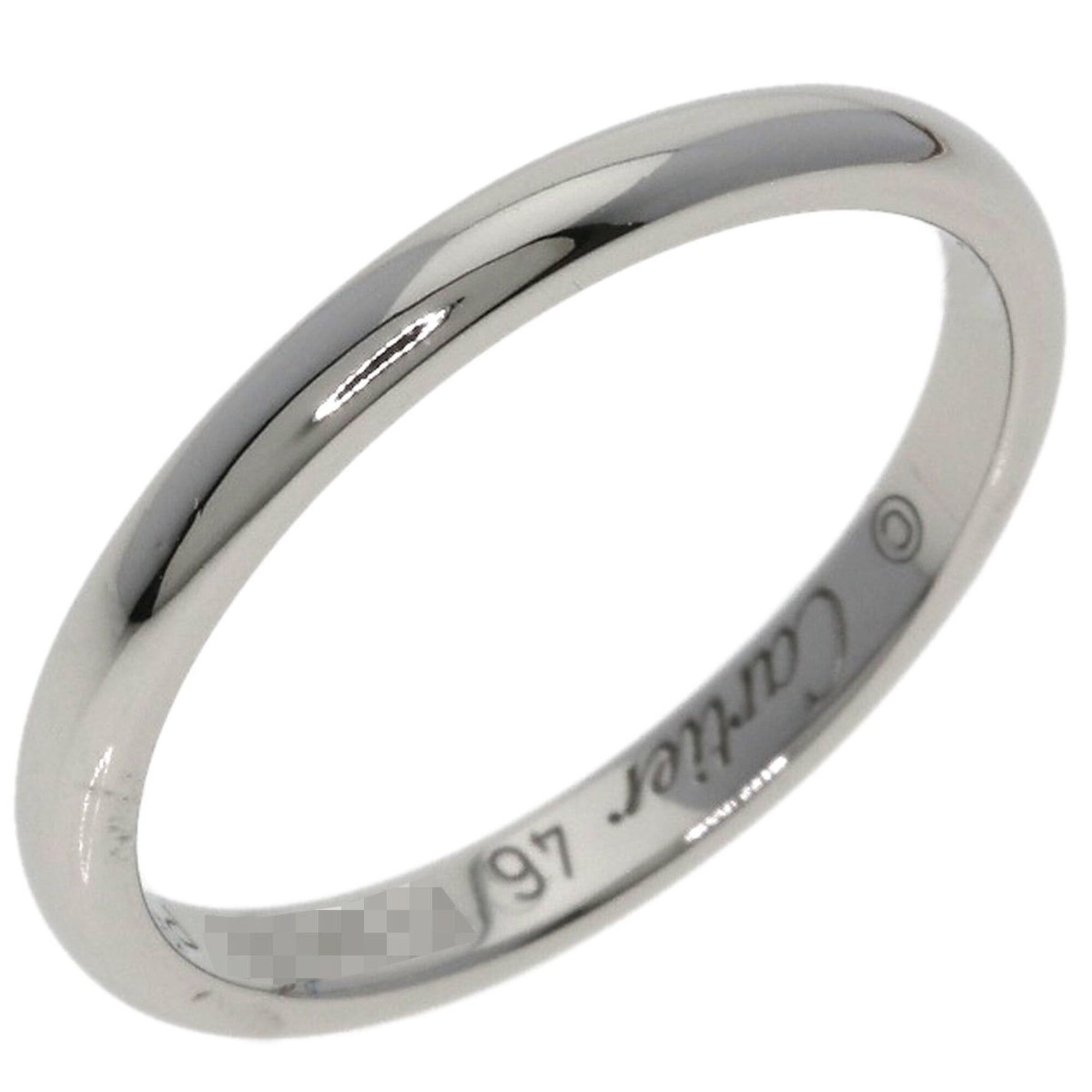 Cartier Cartier Wedding Ring #46, Platinum PT950, Women's, CARTIER Size ONE SIZE - 2 Thumbnail