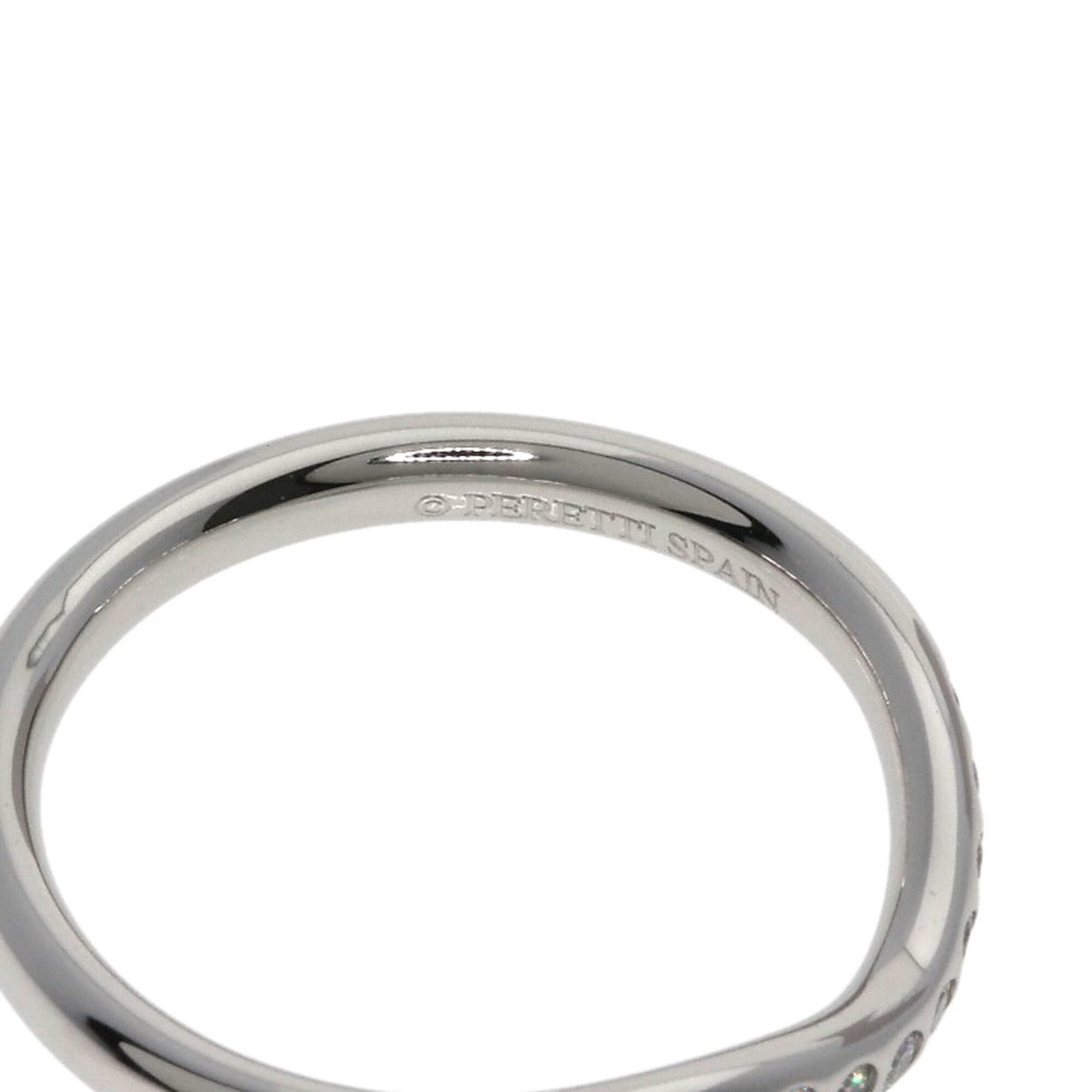 Tiffany & Co. Tiffany & Co. Curved Band Diamond Ring, Platinum PT950, Women's Ring. Size ONE SIZE - 6 Thumbnail