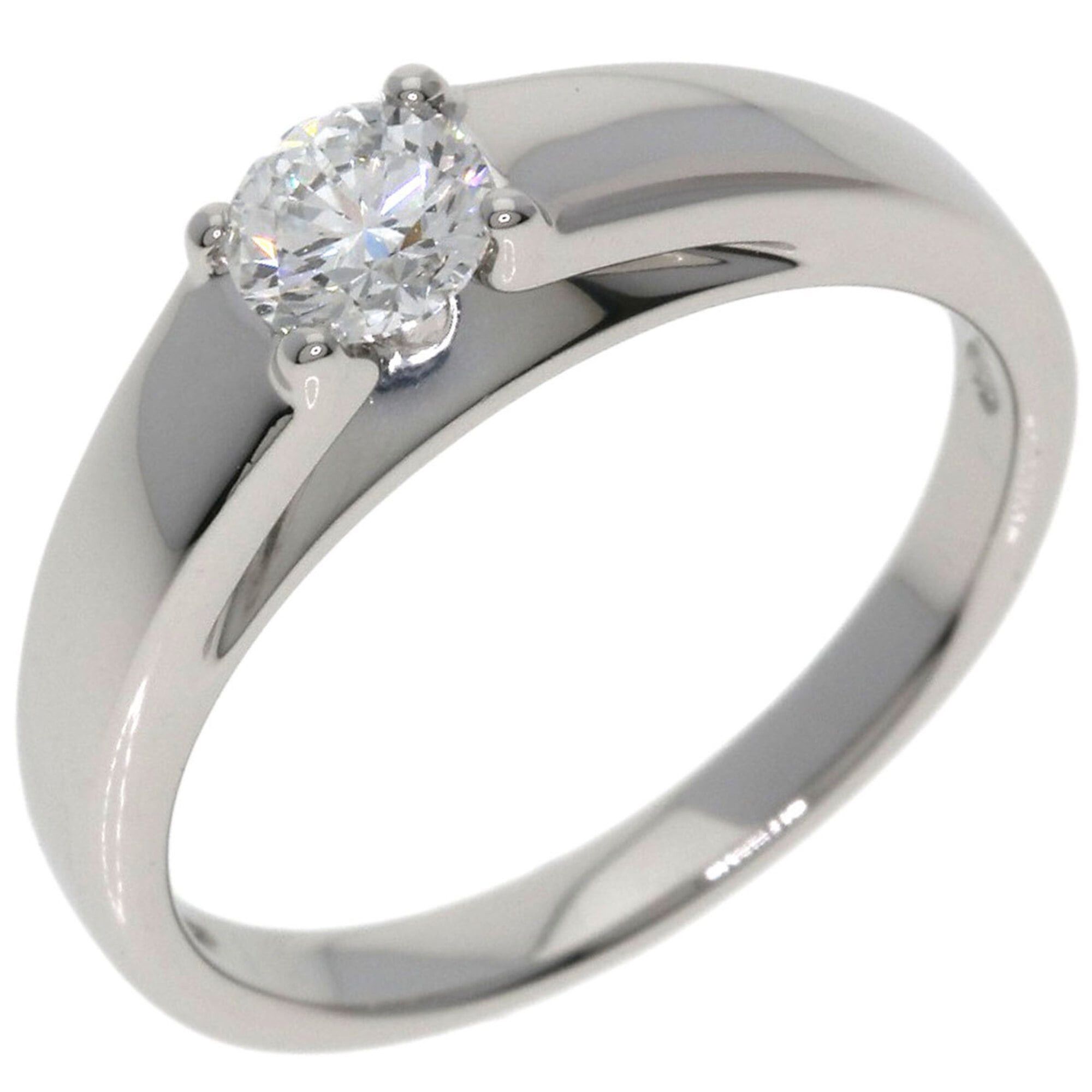 Bvlgari BVLGARI Marry Me Solitaire Diamond Ring, Platinum PT950, Women's. Size ONE SIZE - 2 Thumbnail